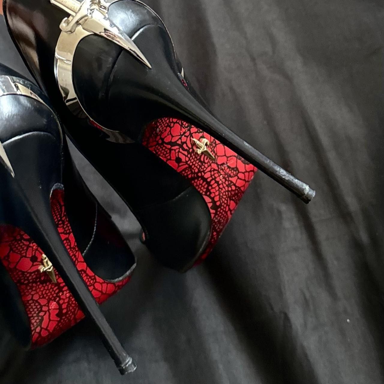 Paciotti Cesare Paciotti Dagger Heels Size US 8.5 / IT 38.5 - 7 Thumbnail