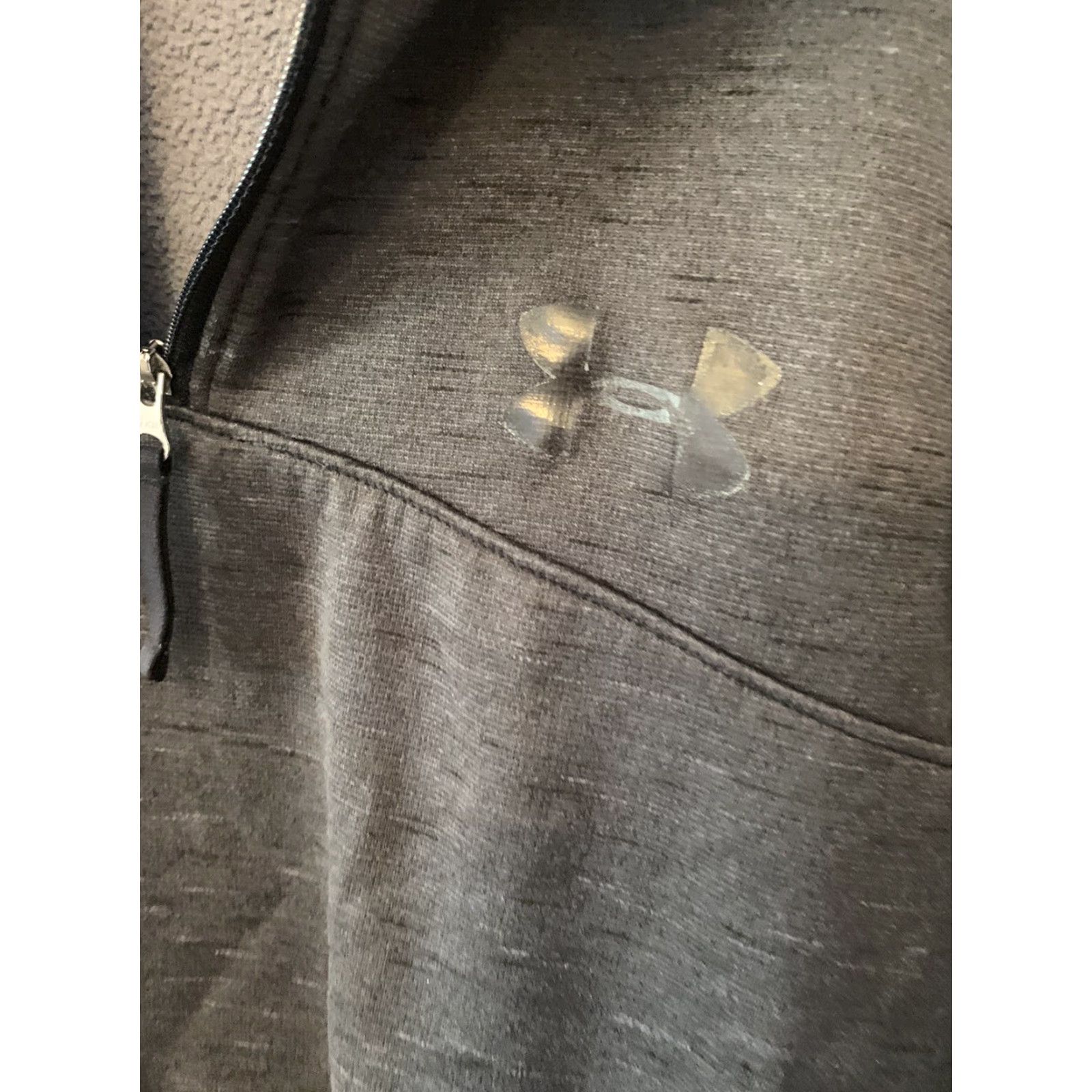 Under Armour Under Armour ColdGear Men’s Size Small BLACK 1/4 Zip Neck Sweater Fleece Shirt/Top Size US S / EU 44-46 / 1 - 2 Thumbnail