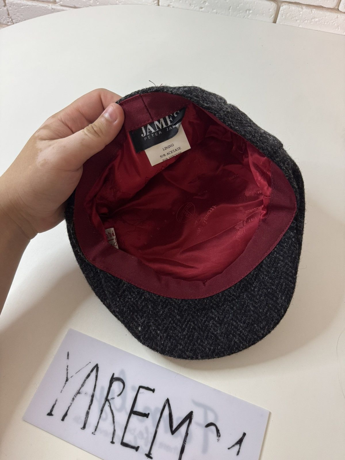 Harris Tweed Harris Tweed Peter James cap hat Size ONE SIZE - 4 Thumbnail