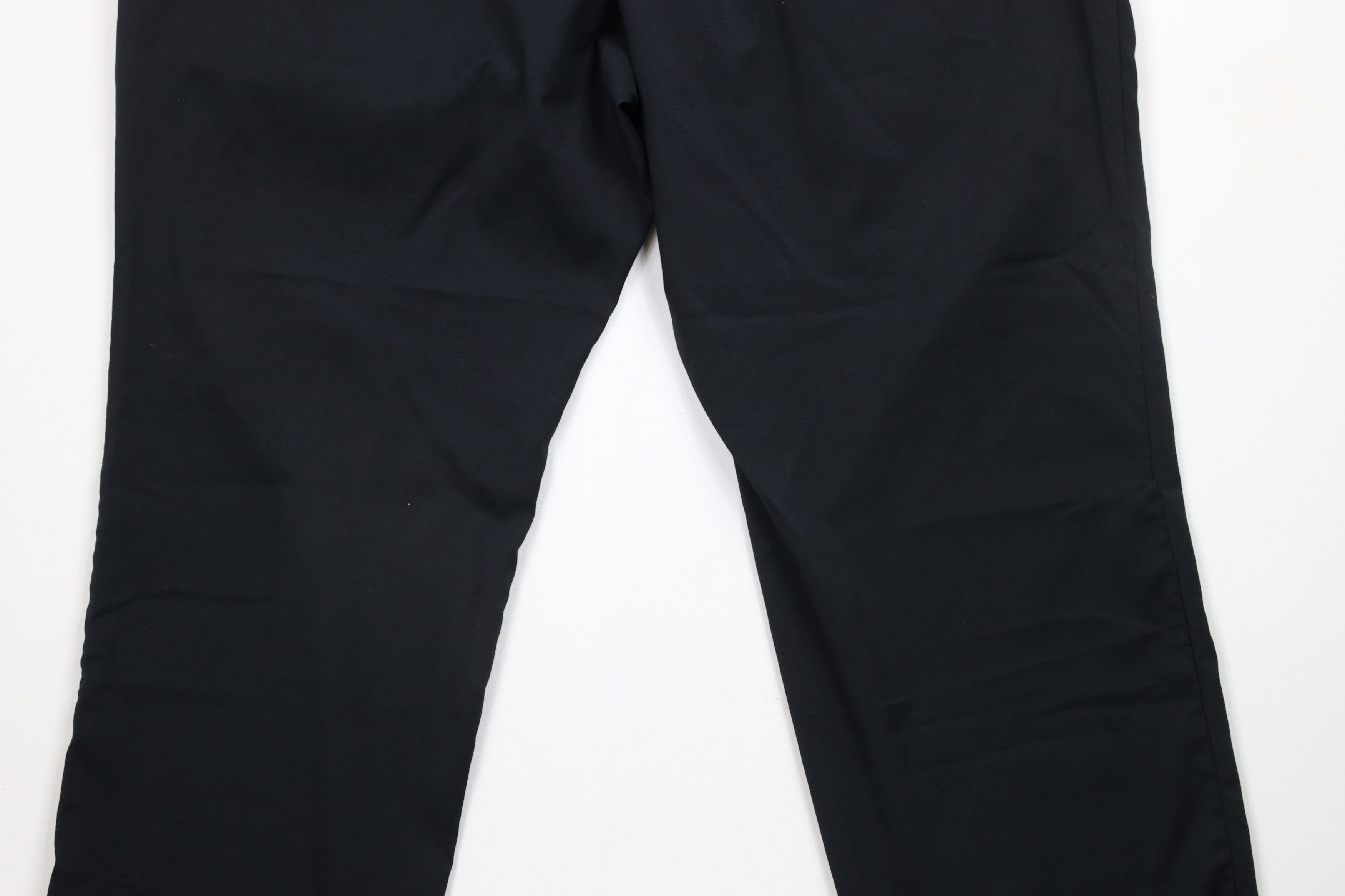 Nike × Vintage Nike Golf Wide Leg Stretch Tech Golfing Chino Pants Black Size US 42 / EU 58 - 9 Thumbnail