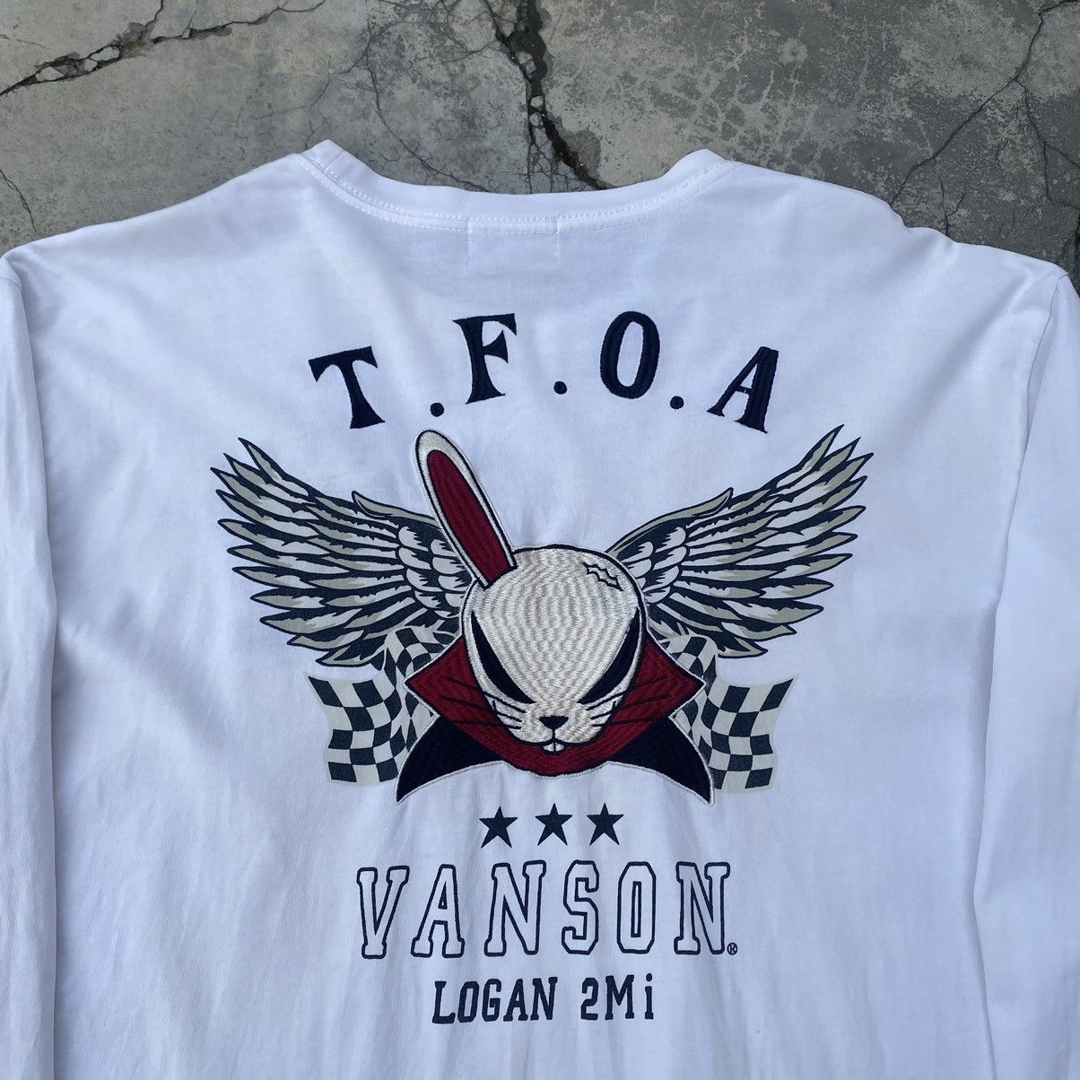 Japanese Brand × Vanson Leathers VANSON X T.F.O.A one eared devil rabbit Size US L / EU 52-54 / 3 - 2 Thumbnail