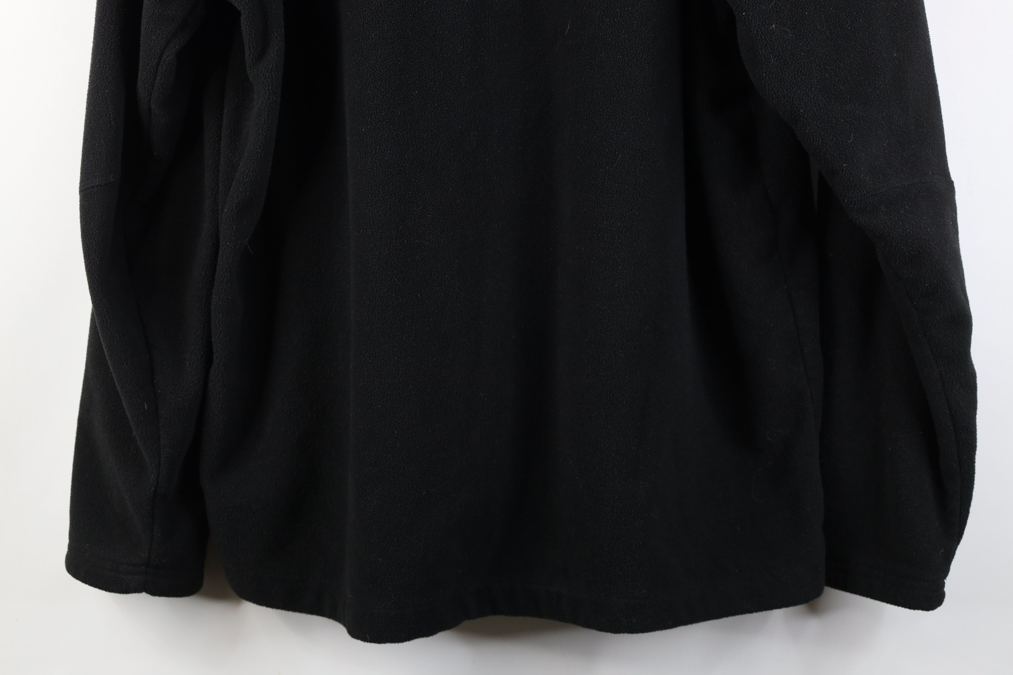 Champion Vintage 90s Champion Half Zip Fleece Pullover Sweater Black Size US L / EU 52-54 / 3 - 16 Thumbnail