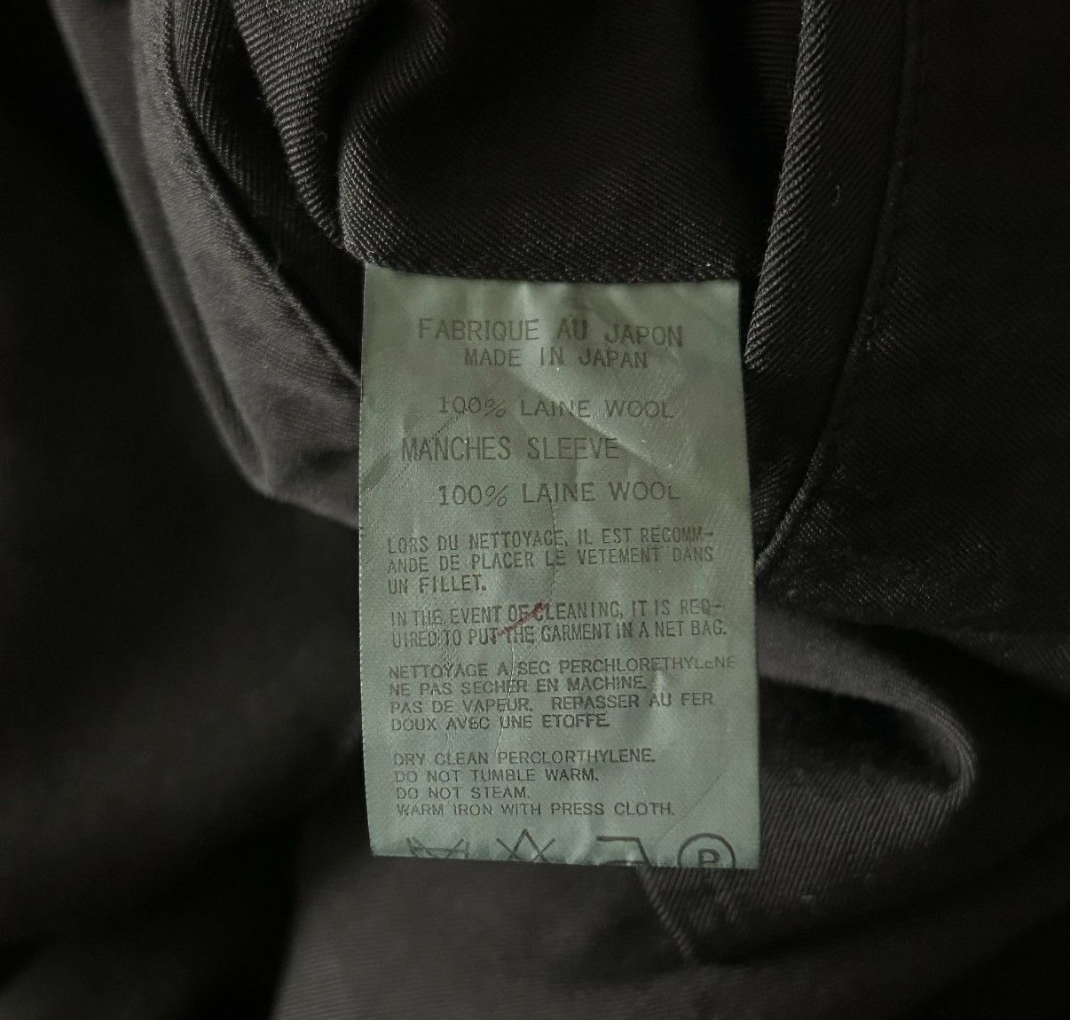 Yohji Yamamoto Yohji Yamamoto 02ss Actress Double Sleeve Wool Coat K4 Size US M / EU 48-50 / 2 - 6 Thumbnail