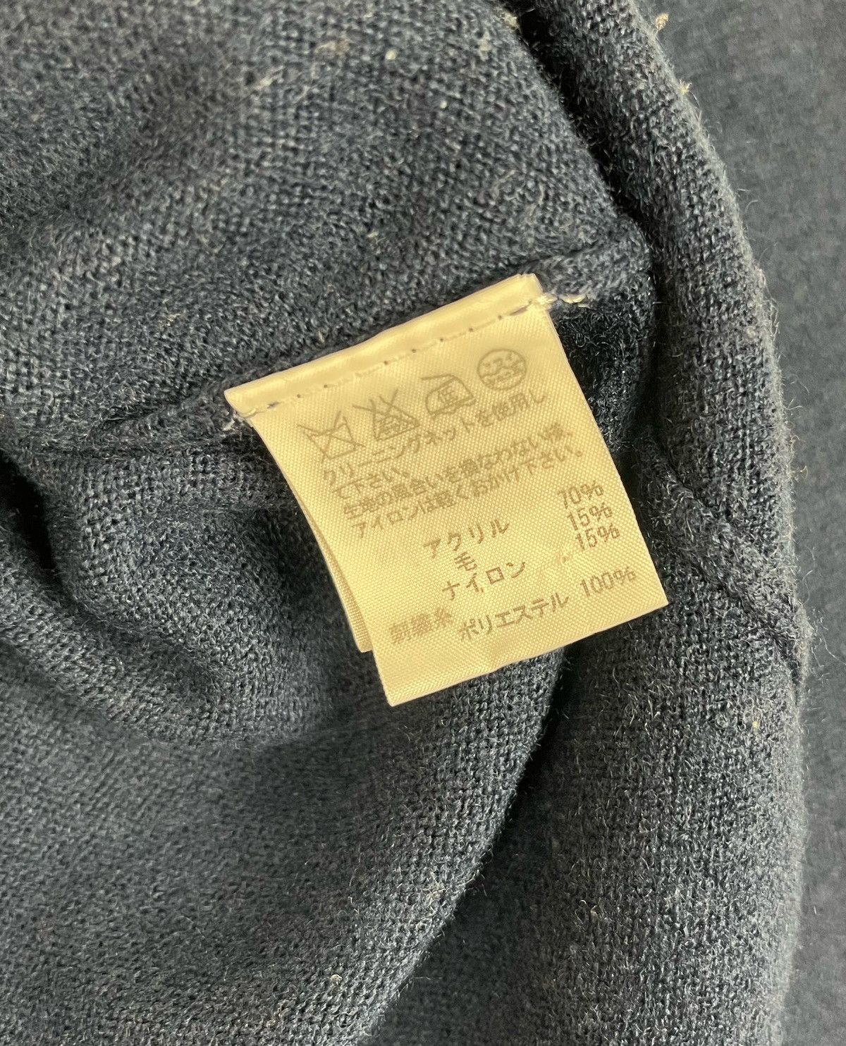 Issey Miyake × Japanese Brand × Ne-Net Ne-Net by Issey Miyake Arcylic Longsleeve Shirt Size L / US 10 / IT 46 - 12 Thumbnail