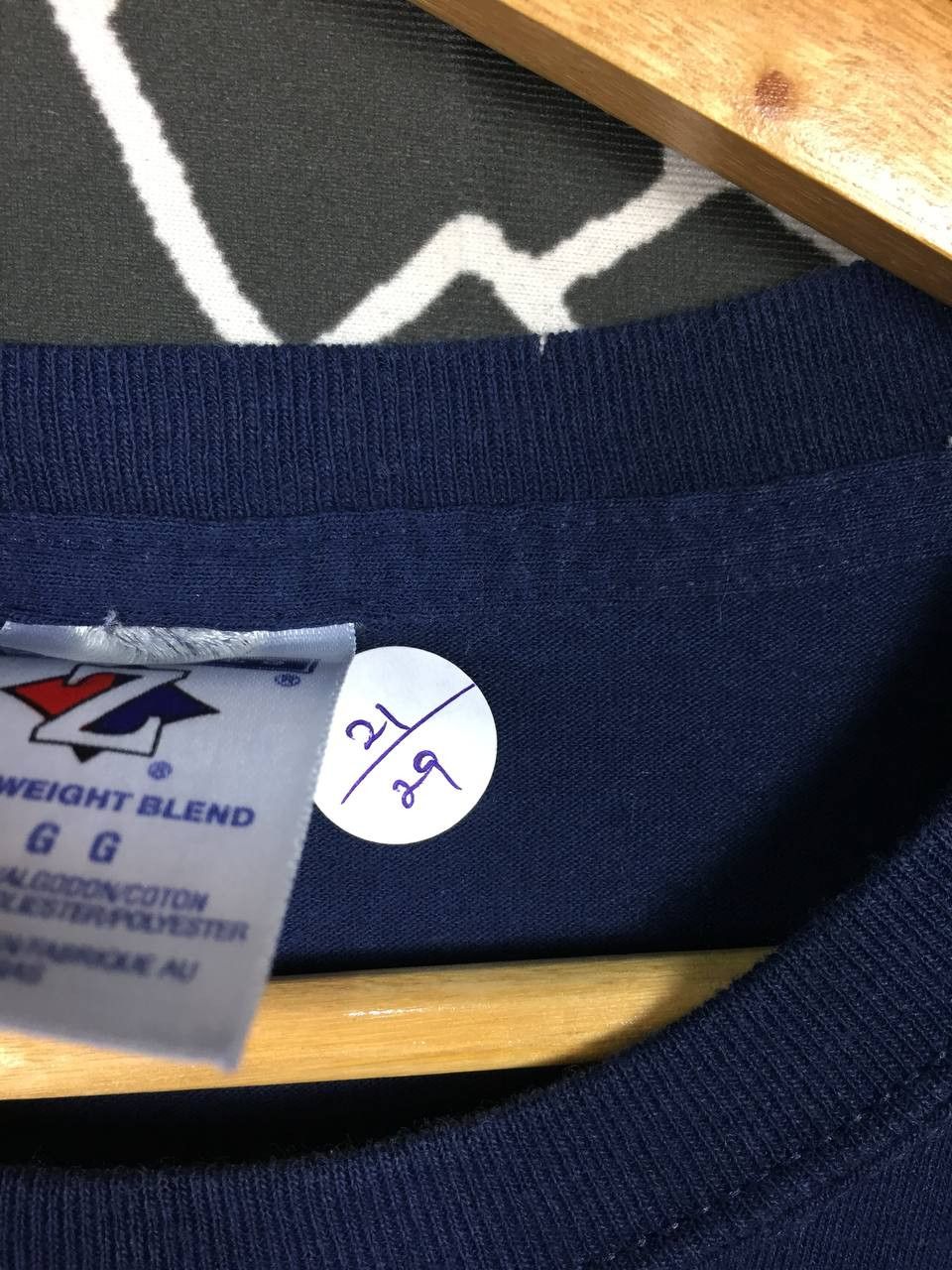 Jerzees × Vintage Vtg 50/50 Jerzees Millville Army Air Field Museum Tee Size US L / EU 52-54 / 3 - 10 Thumbnail