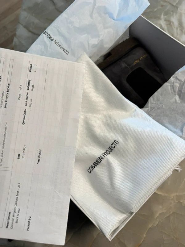 Common Projects Common Projects Chelsea Boot 43 black suede Size US 10 / EU 43 - 6 Thumbnail