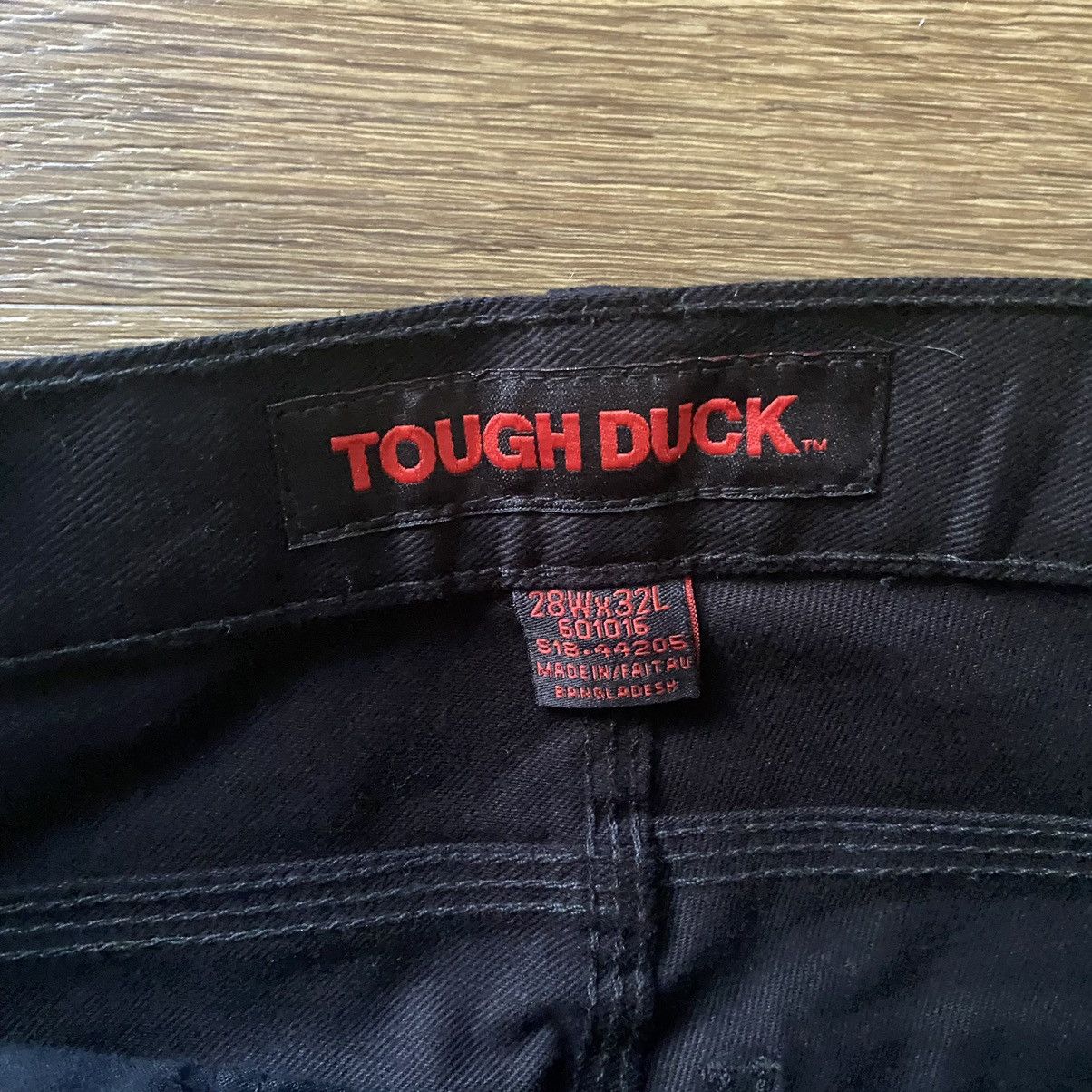 Other NWT Black Tough Duck Canvas Cargo Pants Size US 28 / EU 44 - 2 Thumbnail