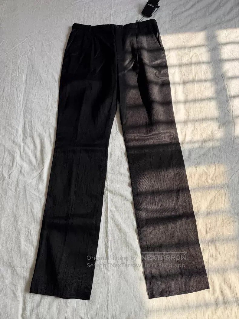 Saint Laurent Paris Saint Laurent Paris Double Pleat High-End Silk Trousers Size US 32 / EU 48 - 1 Thumbnail