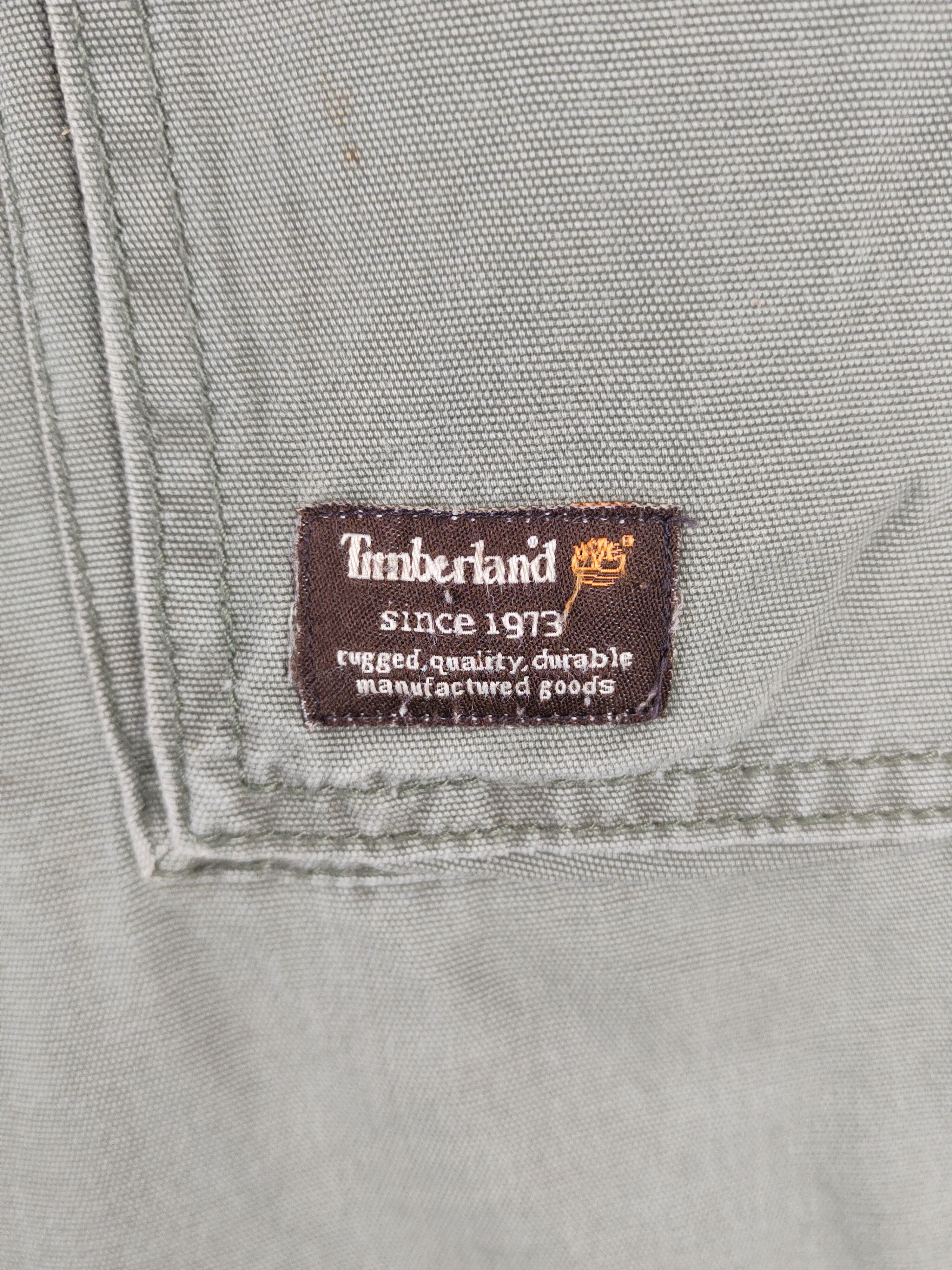 Timberland DLL Timberland Army Green Multipocket Cargo Pants #2355 Size US 34 / EU 50 - 6 Thumbnail