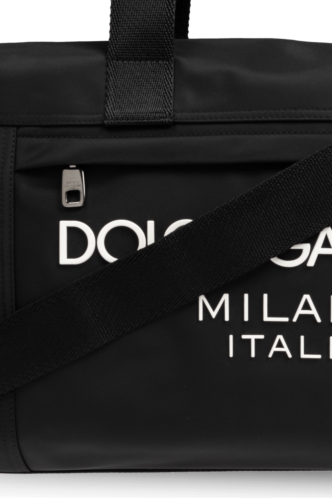 Dolce & Gabbana o1s22i1n0225 Size: OS / Nylon Travel Duffle Bag in Black Size ONE SIZE - 6 Thumbnail