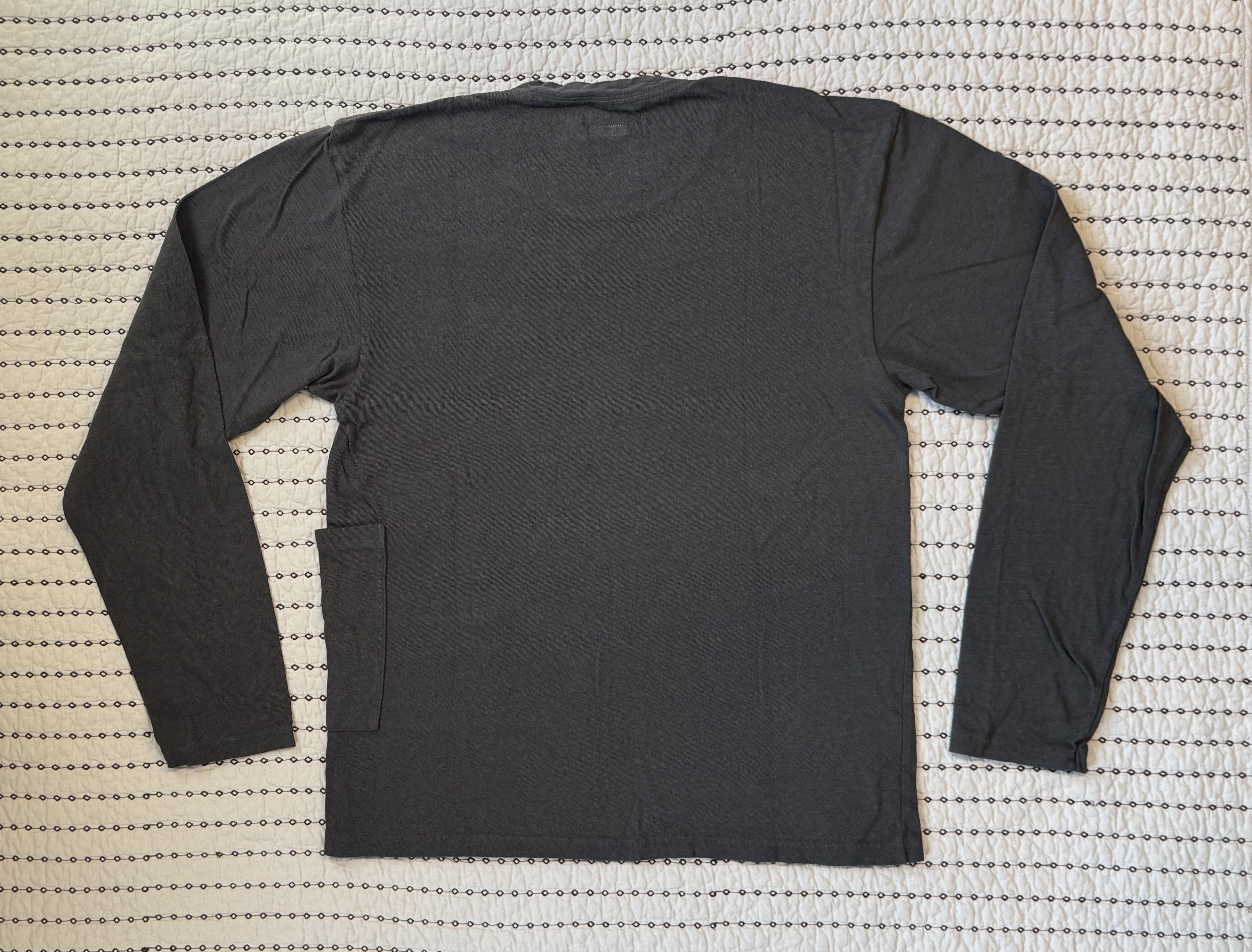 Kapital KAPITAL GAUZE JERSEY BISCUIT POCKET T-SHIRT INK BLACK SIZE 3 Size US L / EU 52-54 / 3 - 2 Thumbnail
