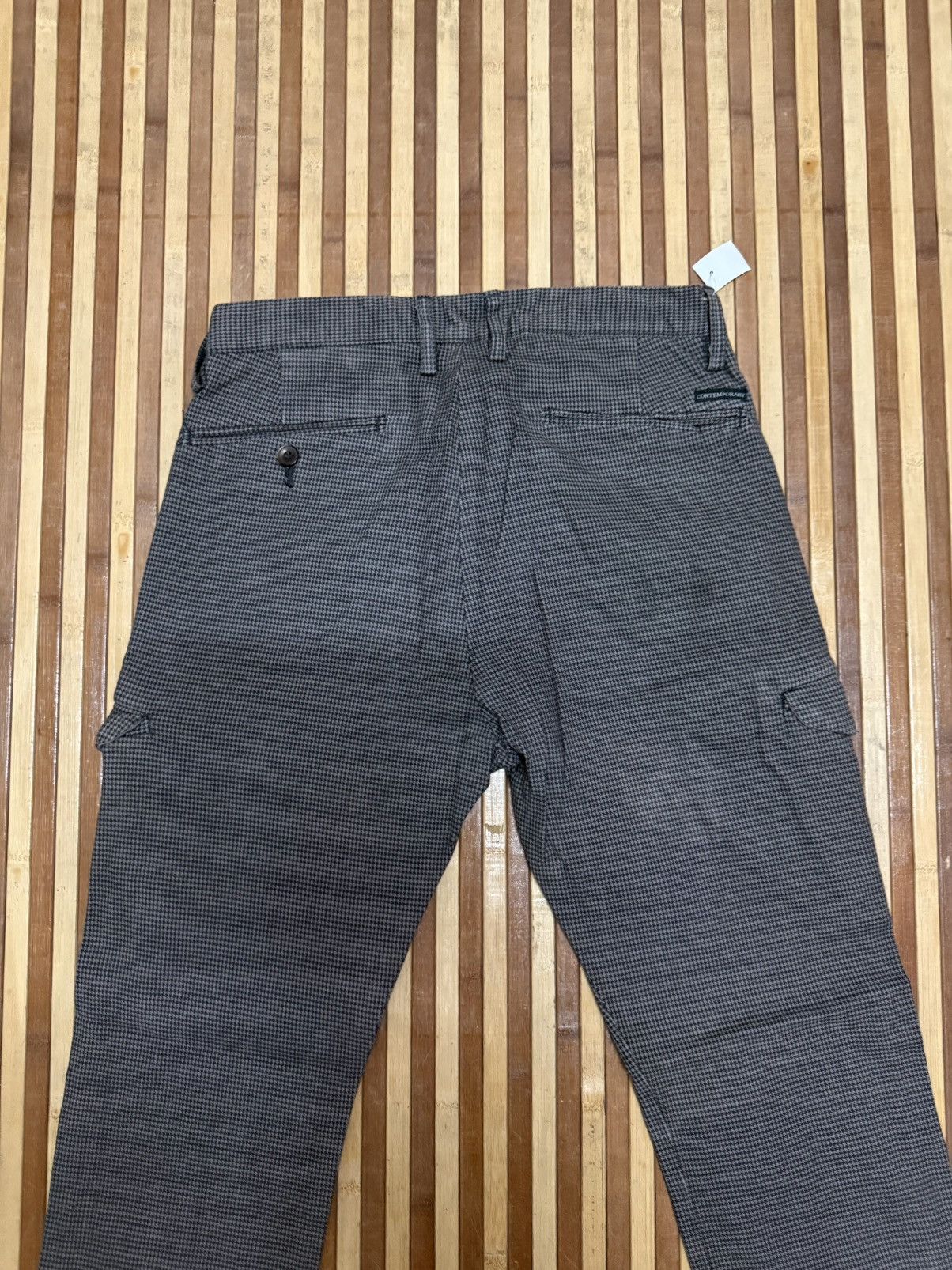 Japanese Brand Japanese Brand Checkered Trousers Cargo Pants Streetwear Size US 28 / EU 44 - 7 Thumbnail