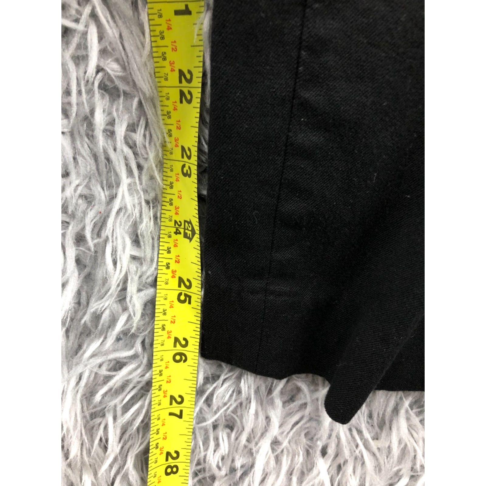 White House Black Market VINTAGE White House Black Market The Slim Pants Size 6 Womens Black Hook Eye Size 28" / US 6 / IT 42 - 3 Thumbnail
