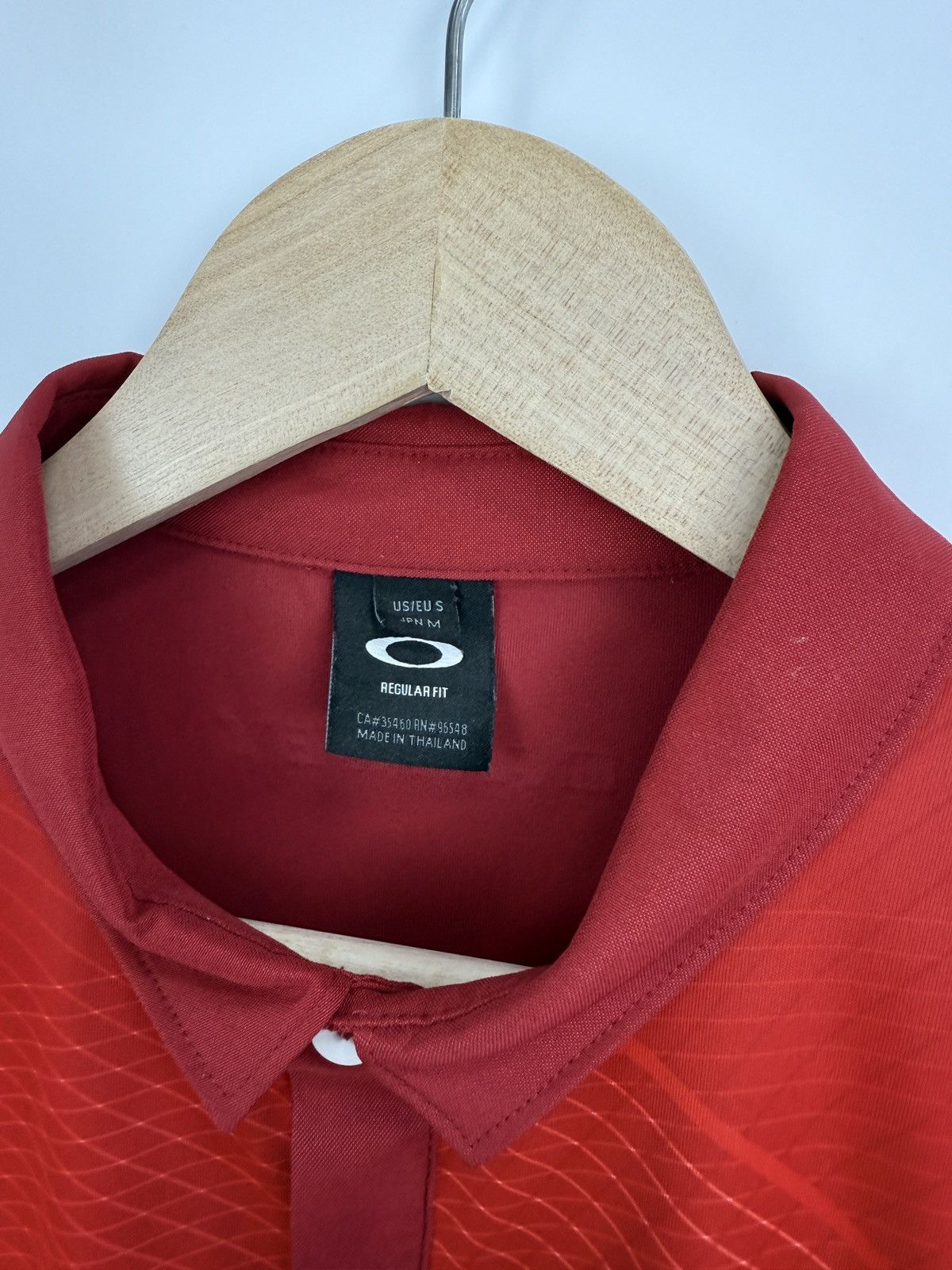 Oakley 🇺🇸 Vintage Y2K Oakley Polo T-Shirt Rare Hype Asymmetrical Art Size US M / EU 48-50 / 2 - 5 Thumbnail