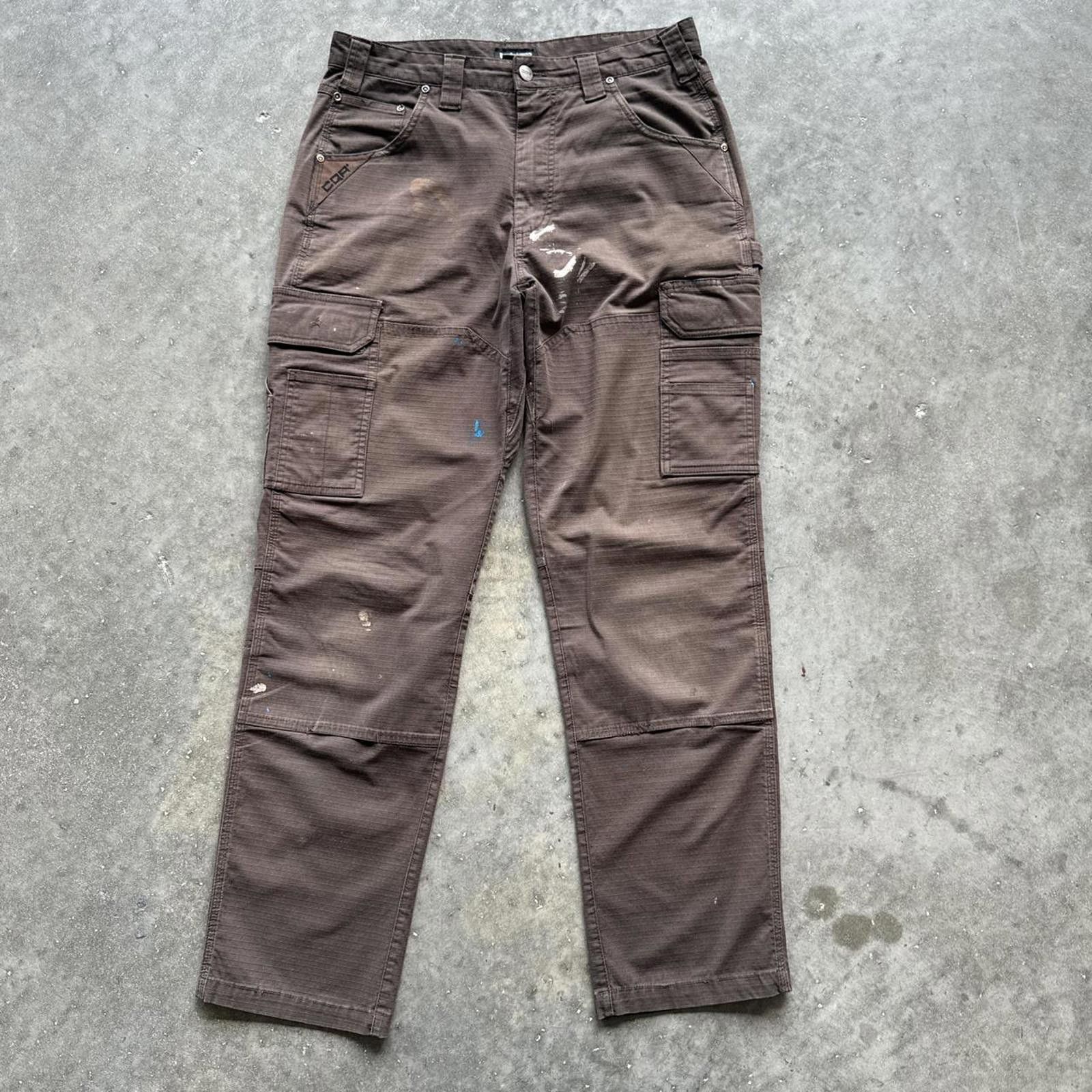 Carhartt CQR Tactical Utility Brown Cargo Pants Size US 30 / EU 46 - 1 Thumbnail
