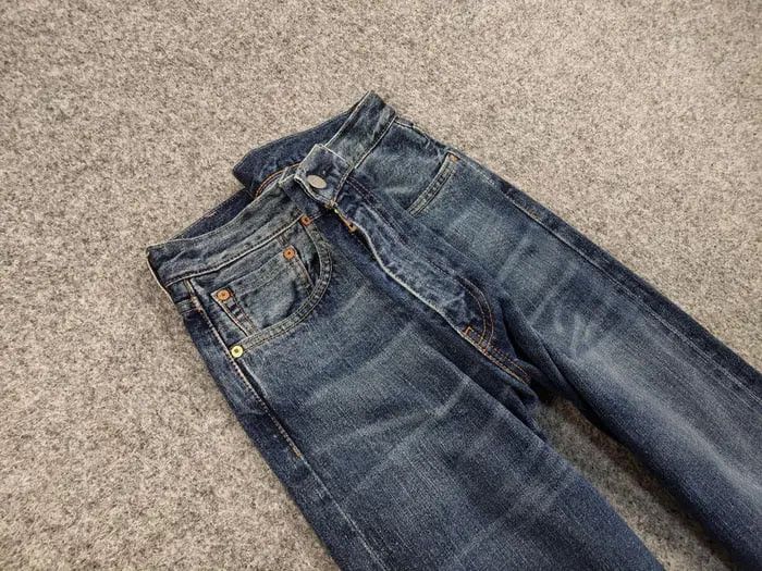 Levi's Vintage levis USA 508 Selvedge Faded Blue Denim Jeans Size US 33 - 11 Thumbnail