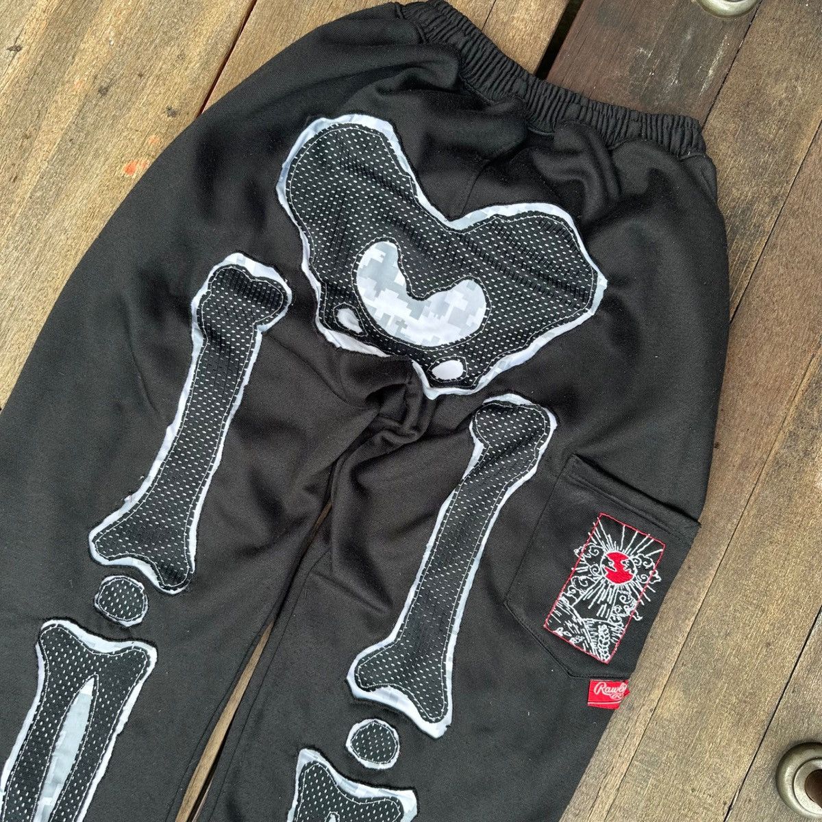 Other Y2K Saitama Jackson 88 Rework Sweatpants Size US 34 / EU 50 - 3 Thumbnail