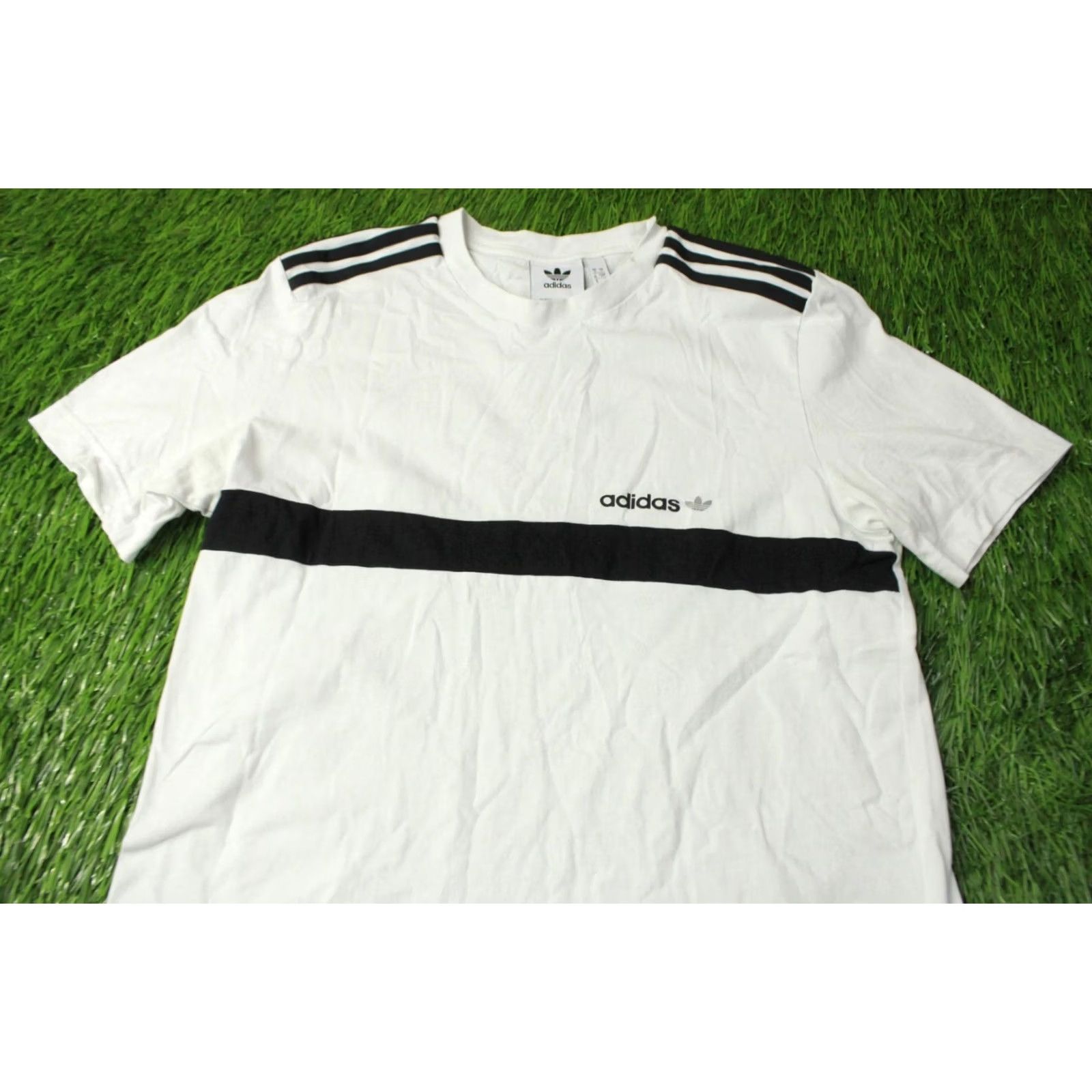 Adidas ADIDAS ZX ORIGINAL T-Shirt SHIRT Men 2020 Casual Short Sleeve 100% Cotton White Black Size S Classic Logo Jersey Length 68 cm Pit to Pit 48 cm Summer Size US S / EU 44-46 / 1 - 2 Thumbnail