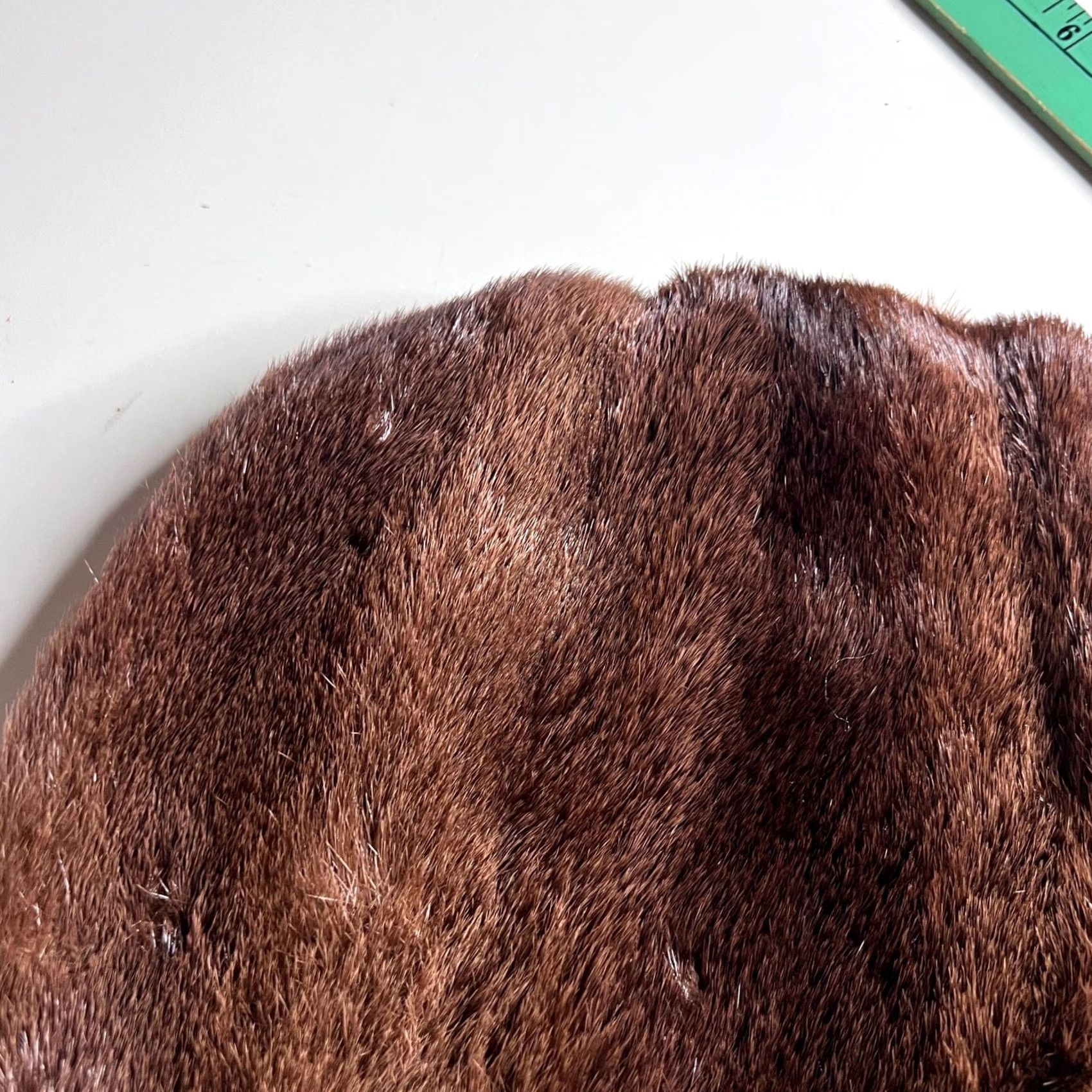 Vintage VINTAGE Mink Pillbox Hat Brown One Size Womens Accessories Formal Winter Glamour Fur Real Mink Size ONE SIZE - 4 Thumbnail