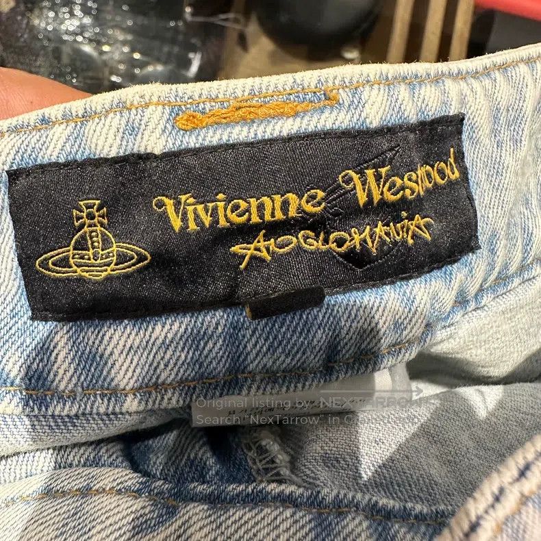 Vivienne Westwood Vivienne Westwood Logo-embroidered jeans Size 37" - 3 Thumbnail