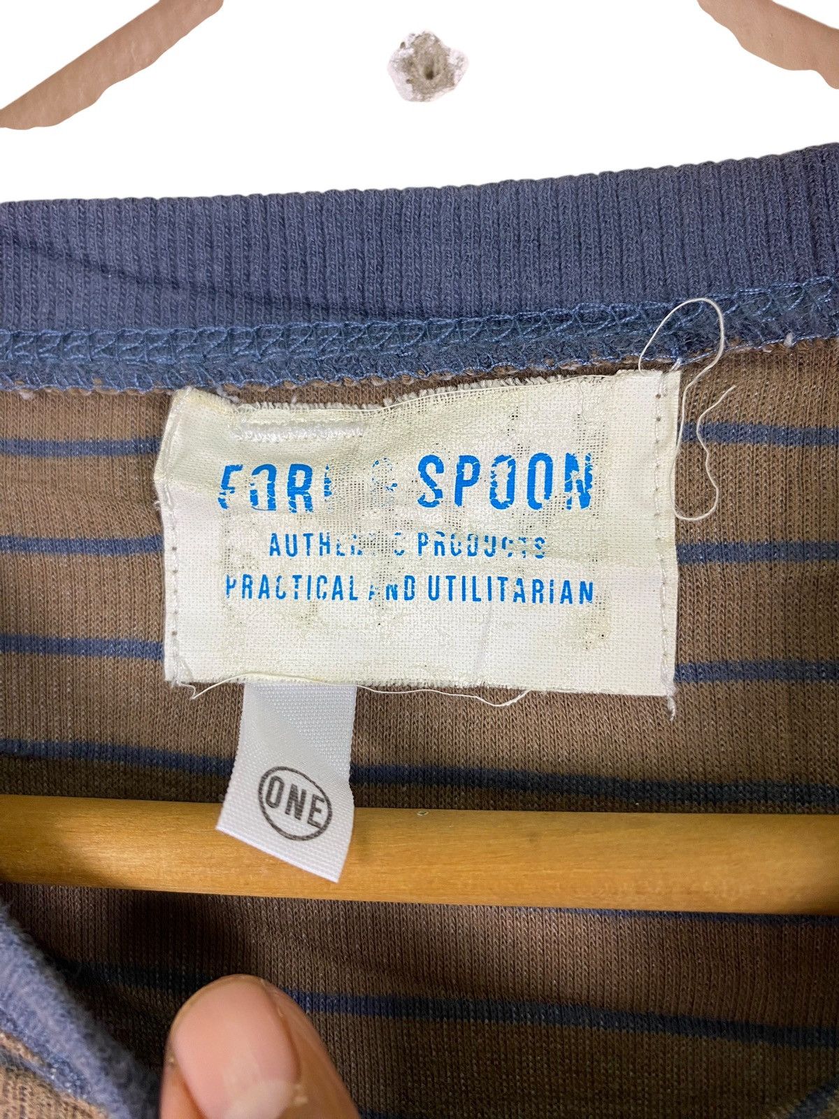 Japanese Brand × URBAN RESEARCH DOORS Urban Research Stripe Kurt Cobain Style Long Sleeve Shirt Size US M / EU 48-50 / 2 - 8 Thumbnail