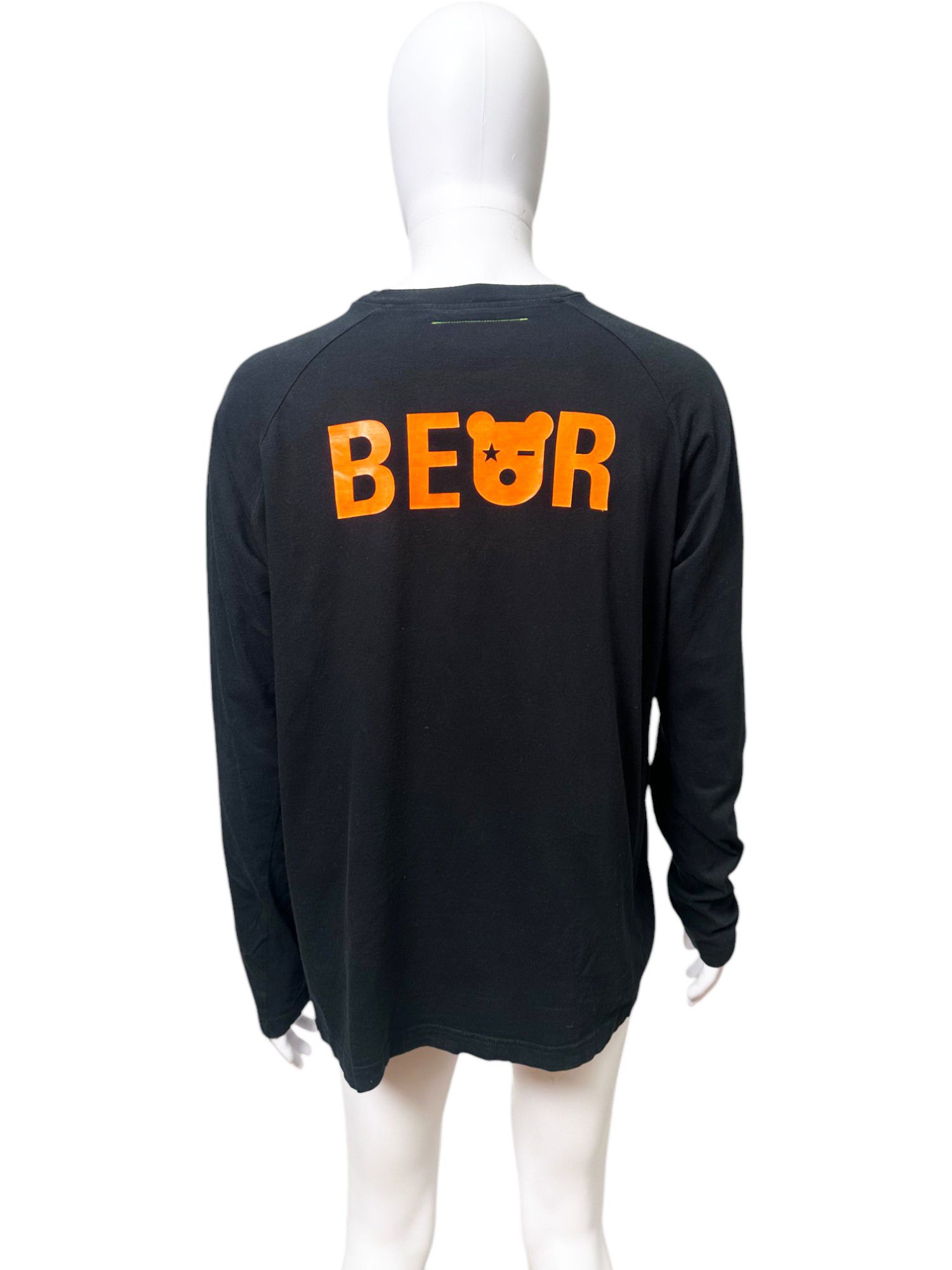 Walter Van Beirendonck F/W 2003 Aesthetic Terrorist Black Longsleeve " WOOLLY" Size US XXL / EU 58 / 5 - 3 Thumbnail