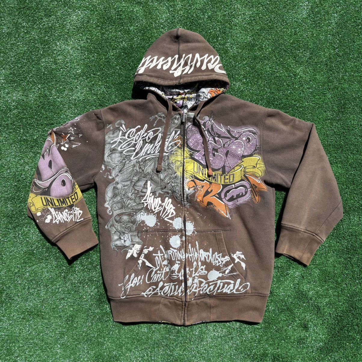 Ecko Unltd. × Vintage Ecko Unltd Reversible Vintage Hoodie Y2K