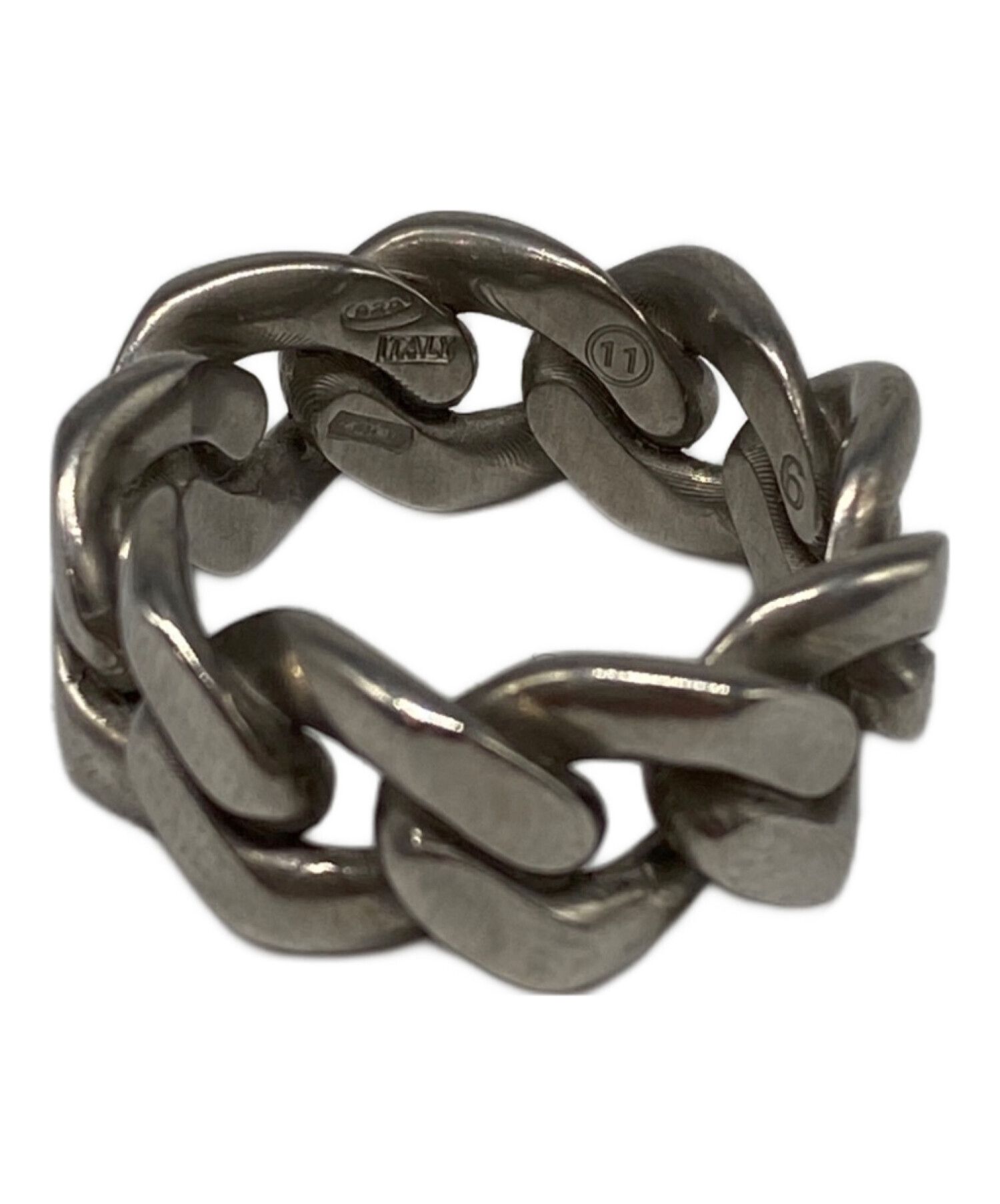 Maison Margiela Maison Margiela 11 Silver 925 Chain Ring Size US 9 