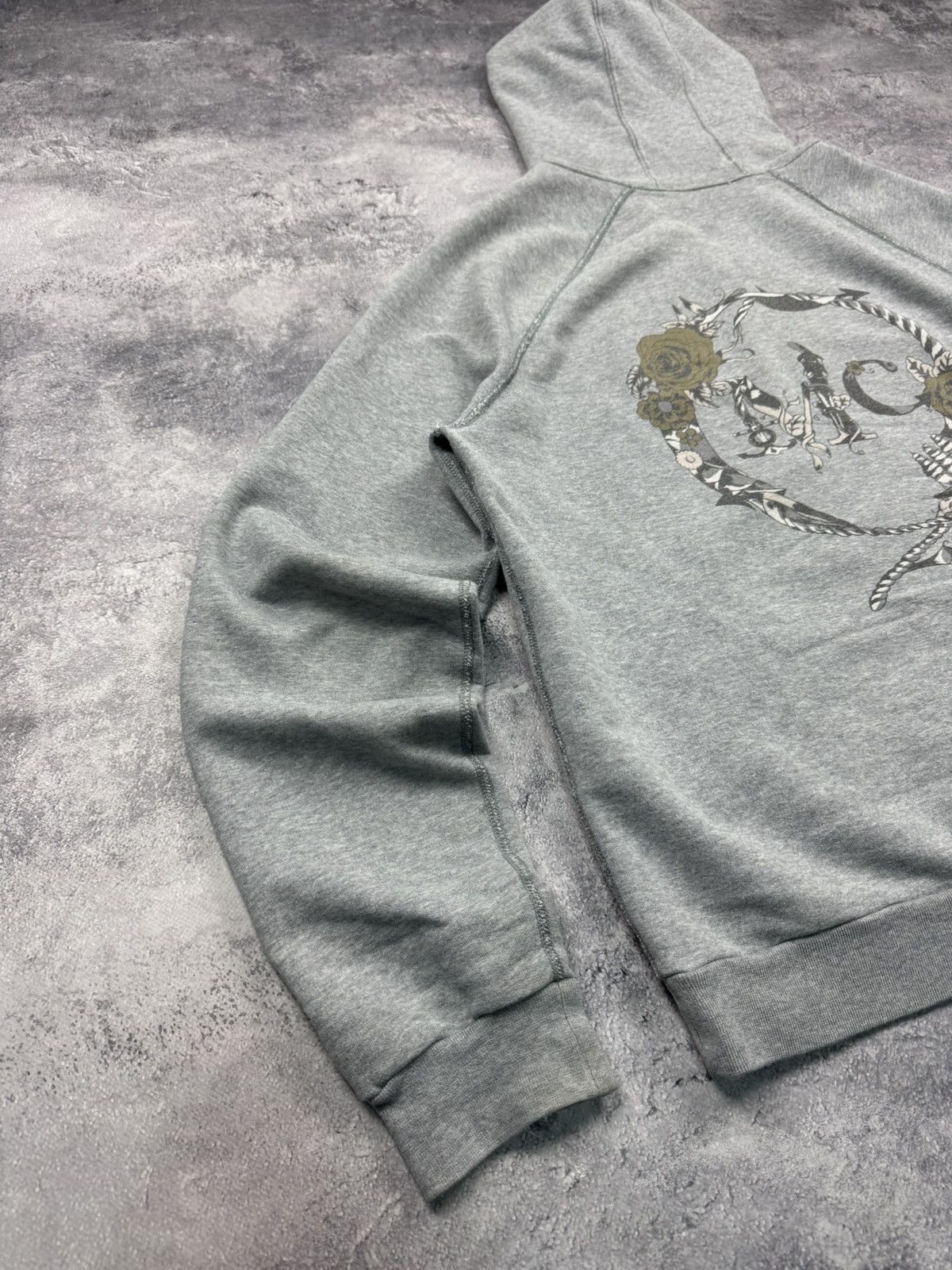 Alexander McQueen Alexander McQueen Grey Zip Up Hoodie Big Logo Authentic Size US XL / EU 56 / 4 - 12 Thumbnail