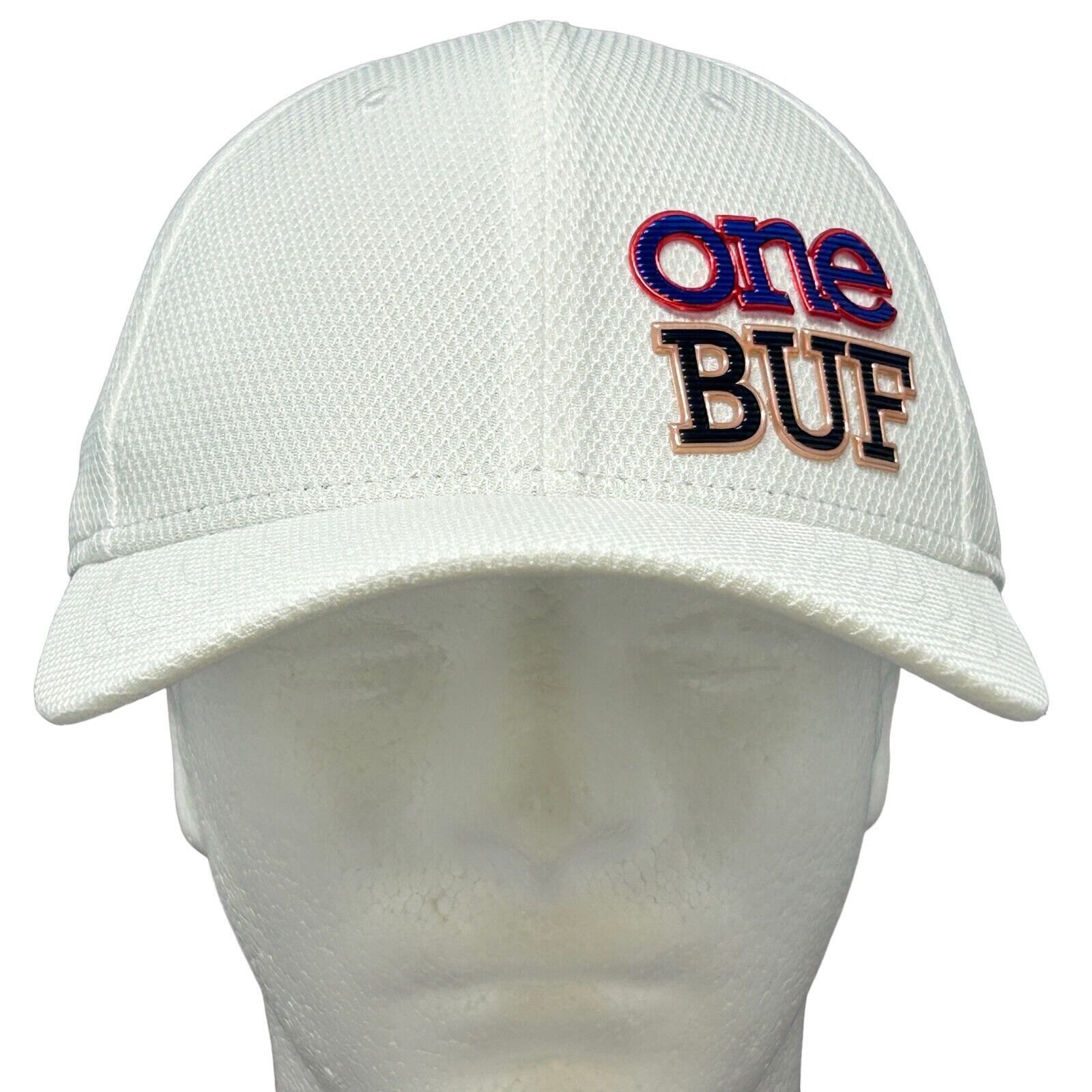 New Era One Buf Hat Baseball Cap Buffalo Sabres Bills New Era White Size ONE SIZE - 2 Thumbnail