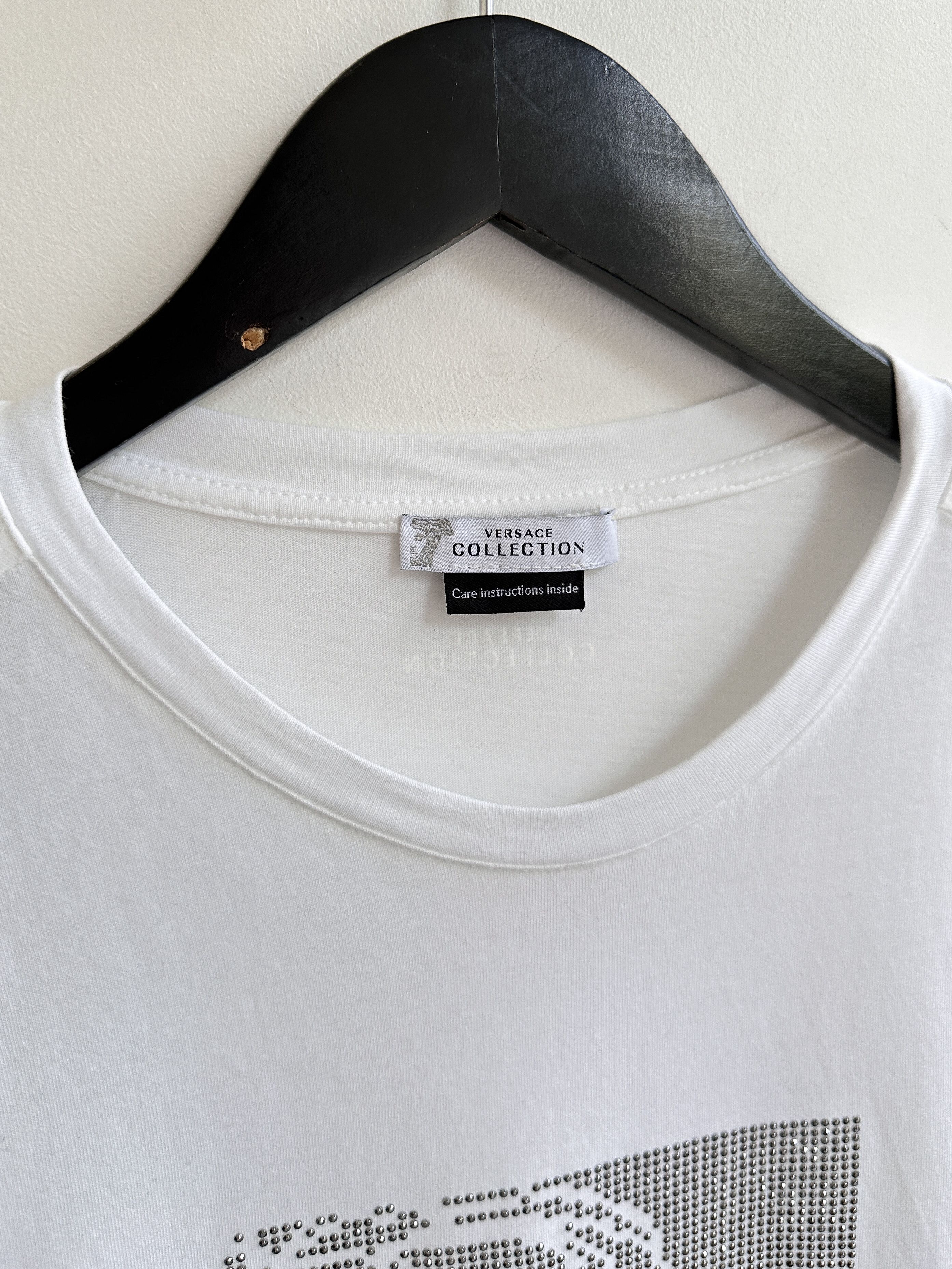 Versace Versace Collection Medusa Tee Shirt Size US L / EU 52-54 / 3 - 3 Thumbnail