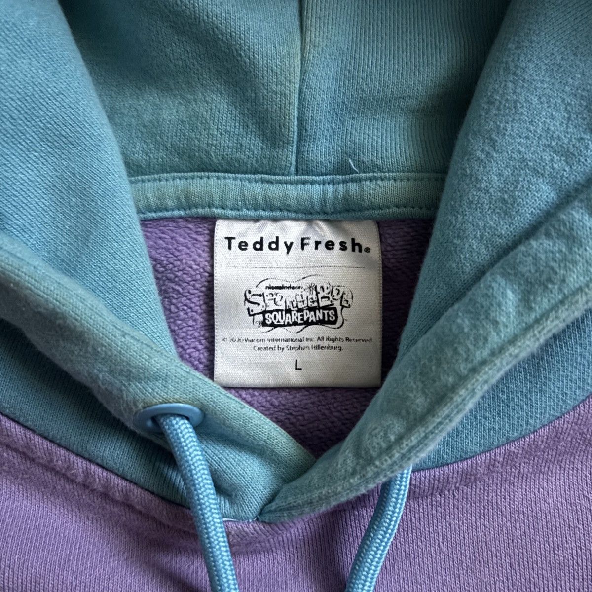 Teddy Fresh Teddy Fresh x Spongebob Men’s Large Colorblock Hoodie Size US L / EU 52-54 / 3 - 4 Thumbnail