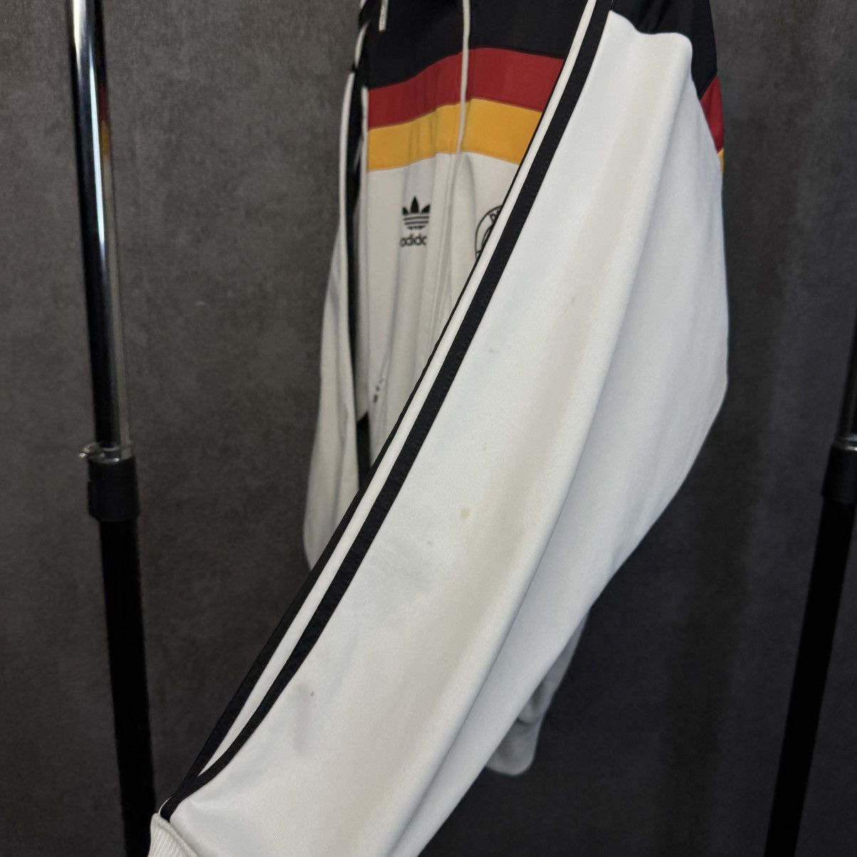 Adidas × Vintage Y2K Vintage adidas Deutscher zip track suit jacket Size US L / EU 52-54 / 3 - 10 Thumbnail
