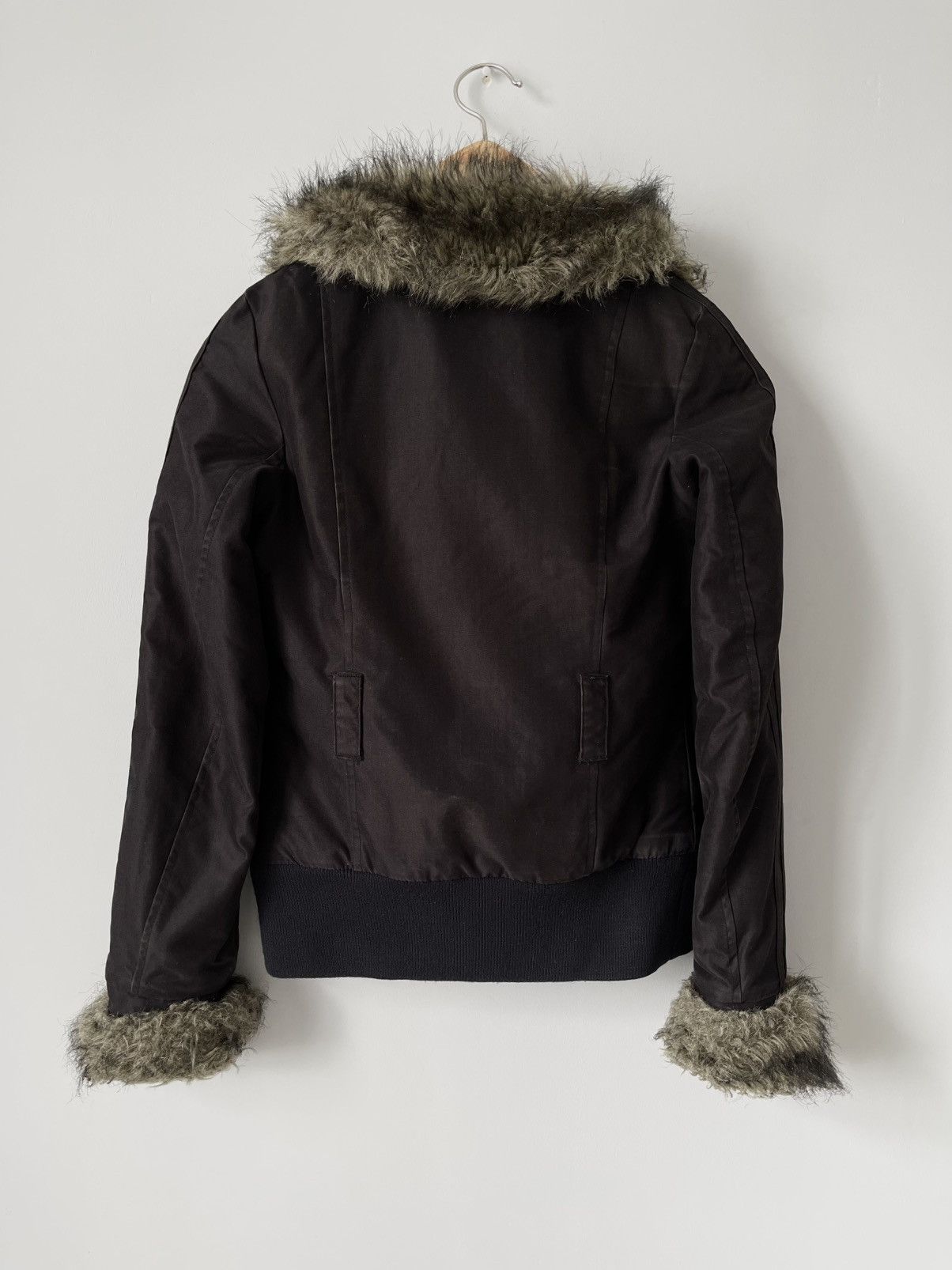 Adidas ADIDAS RESPECT ME MISSY ELLIOT FUR MOHAIR Y2K STRIPE JACKET Size S / US 4 / IT 40 - 8 Thumbnail