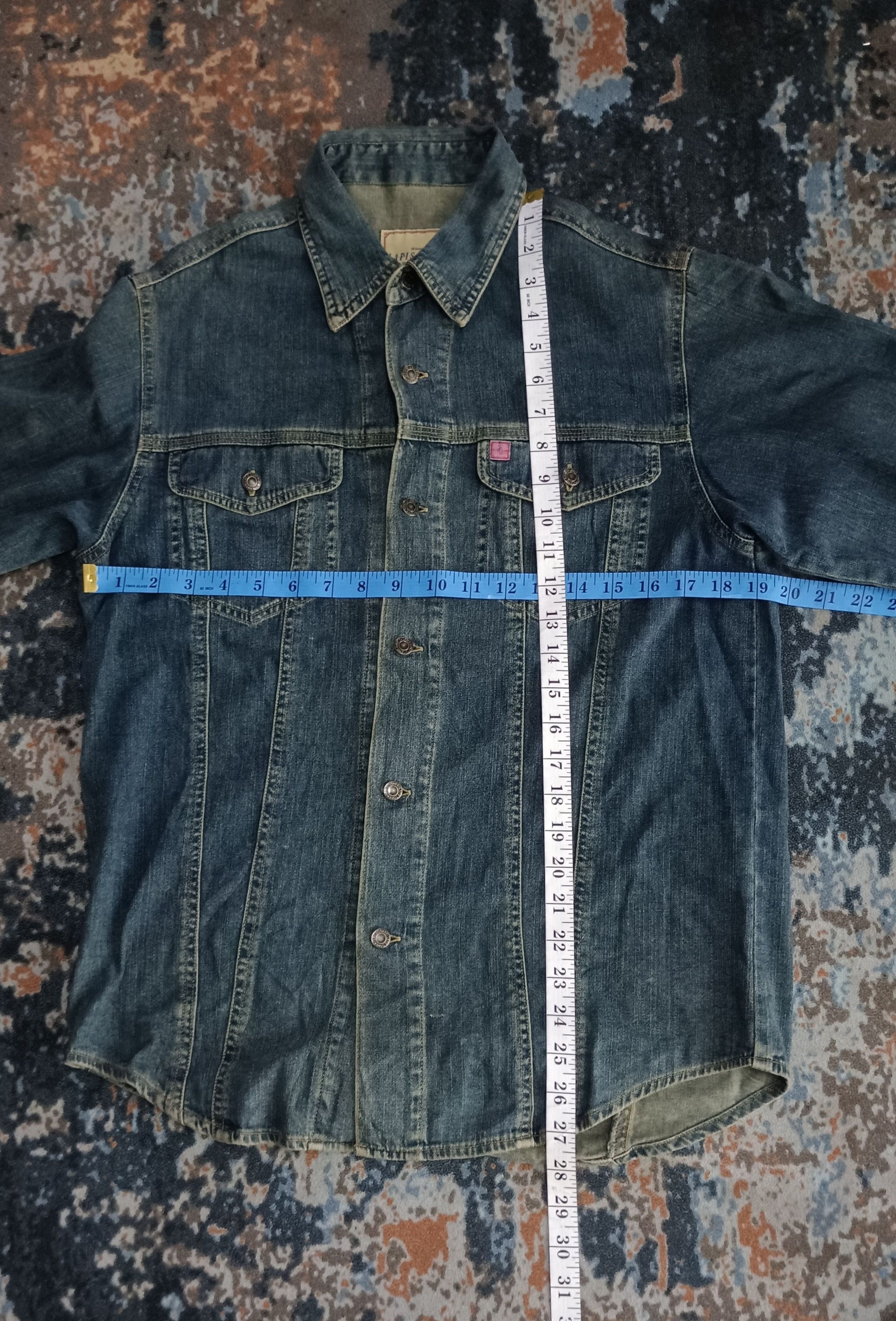 Japanese Brand Lapis Conty Denim Jacket Size US M / EU 48-50 / 2 - 14 Thumbnail