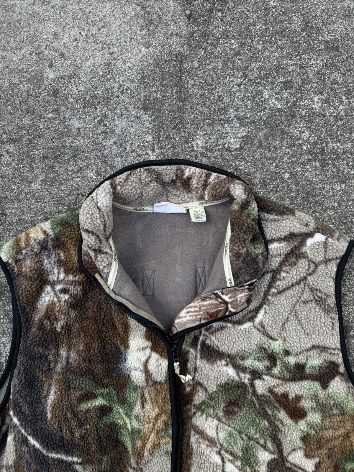 Vintage Vintage Real Tree Camo Vest Fleece size XL Size US XL / EU 56 / 4 - 4 Thumbnail