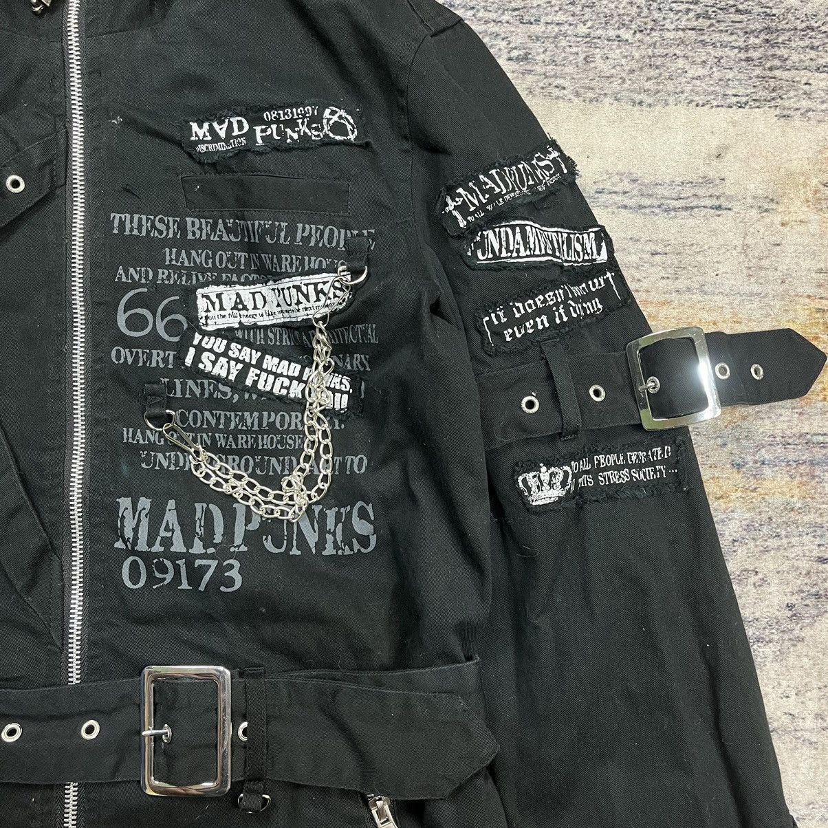 Japanese Brand Y2k Mad Punks patches Seditionaries Bondage jacket Size US M / EU 48-50 / 2 - 3 Thumbnail