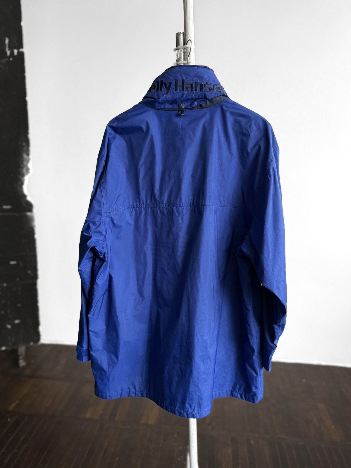 Helly Hansen Helly Hansen Vintage Hooded Jacket Blue Unisex Outdoor Size US XL / EU 56 / 4 - 2 Thumbnail