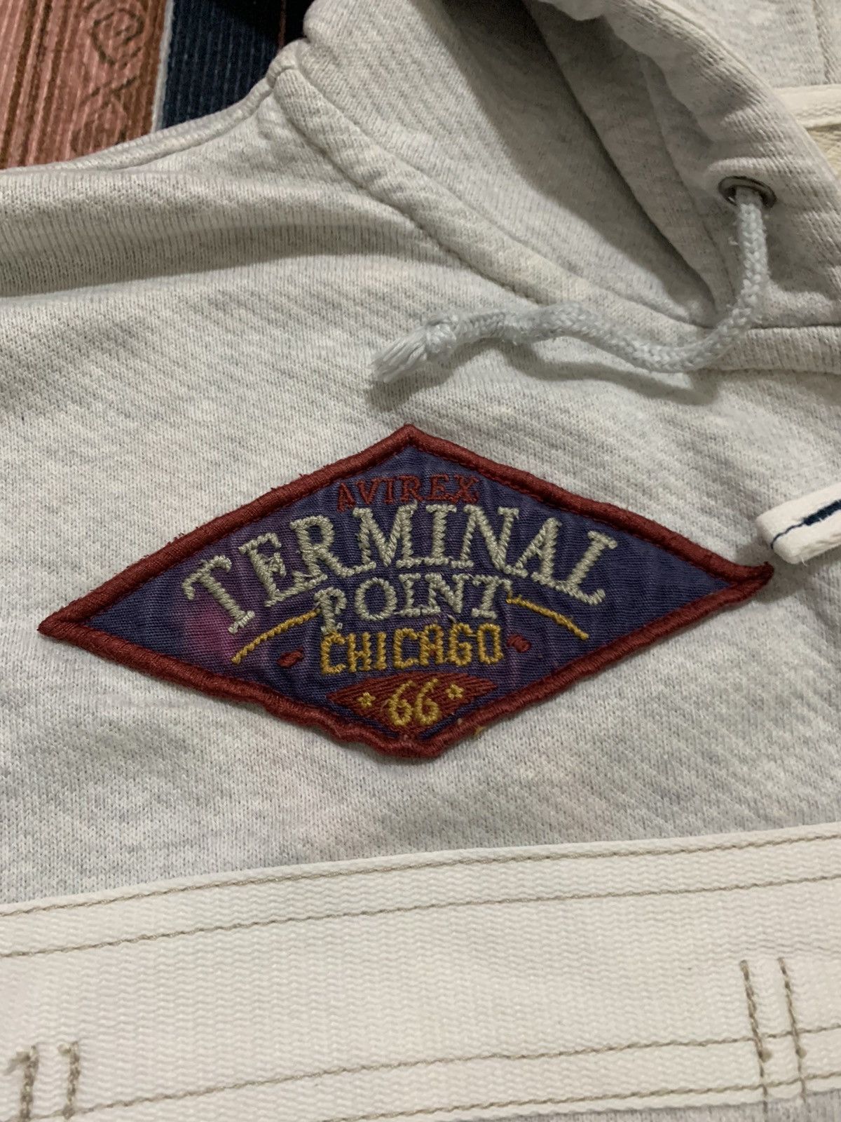Avirex Vintage Y2K AVIREX Motor Tour Casual Zip Hoodie Size US L / EU 52-54 / 3 - 9 Thumbnail