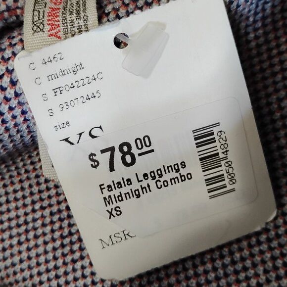 Free People NWT Free People Falala Midnight Leggings Size 32" / US 10 / IT 46 - 6 Thumbnail