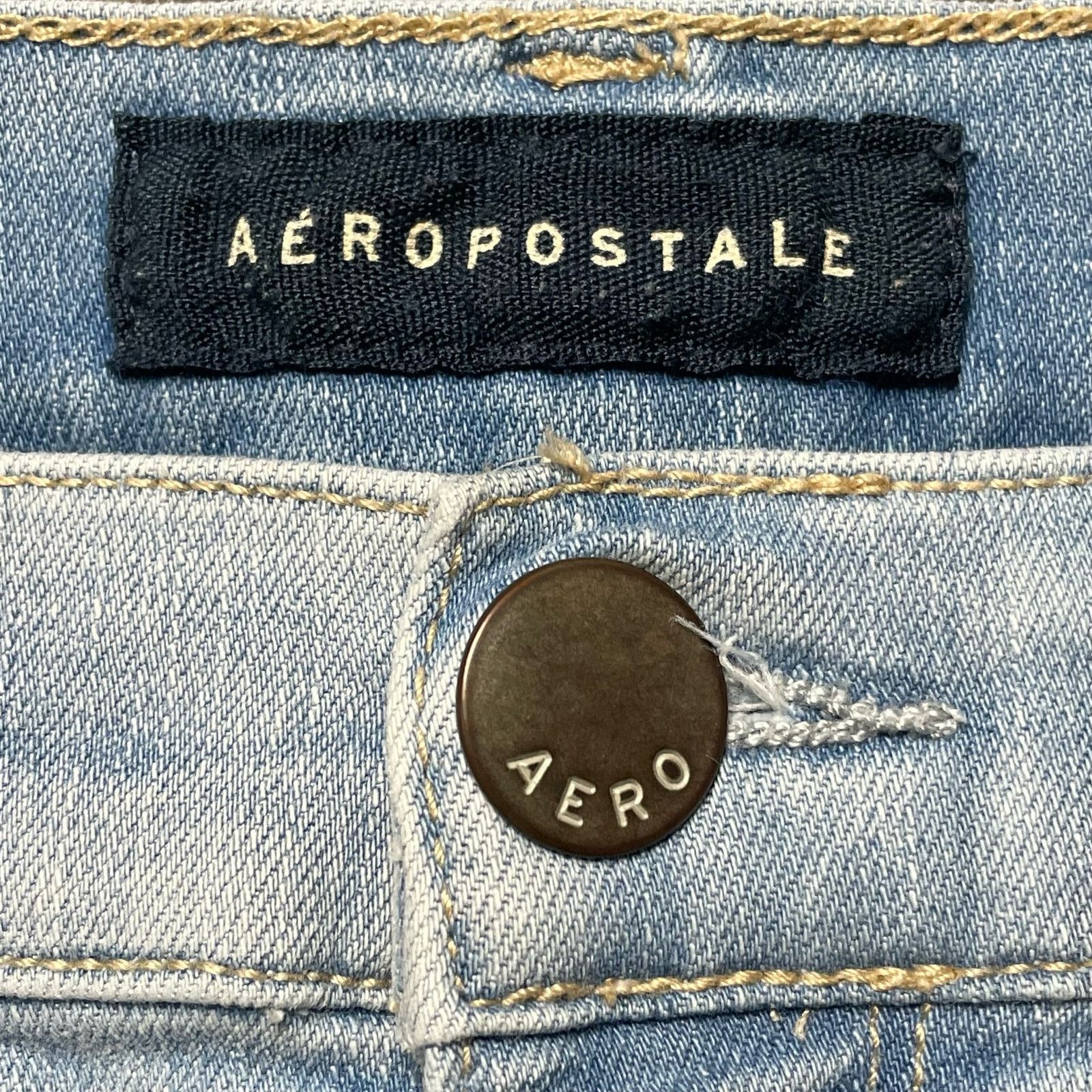 Aeropostale Aeropostale High Waisted Ankle Jegging Size 28" / US 6 / IT 42 - 3 Thumbnail