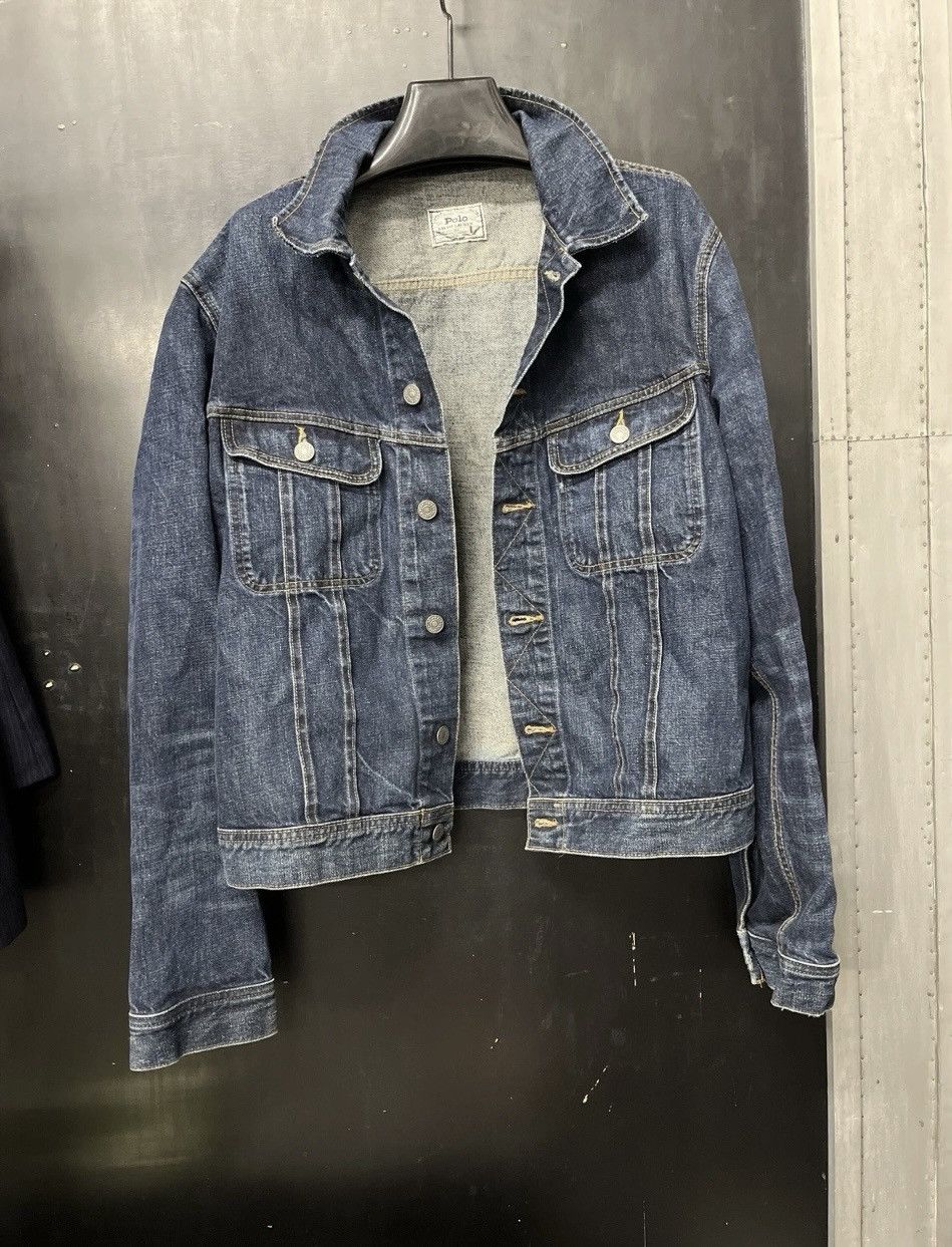 Polo Ralph Lauren Polo Ralph Lauren Authentic Dungarees Denim Jacket Blue Size US L / EU 52-54 / 3 - 4 Thumbnail