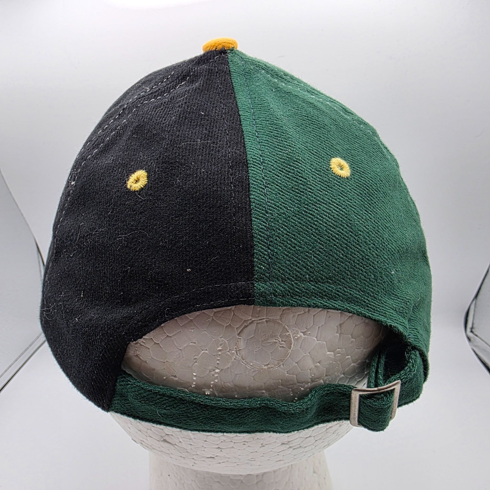 Other Warrior Custom Golf Adults Black Green Gold Hat Cap Baseball Size ONE SIZE - 3 Thumbnail