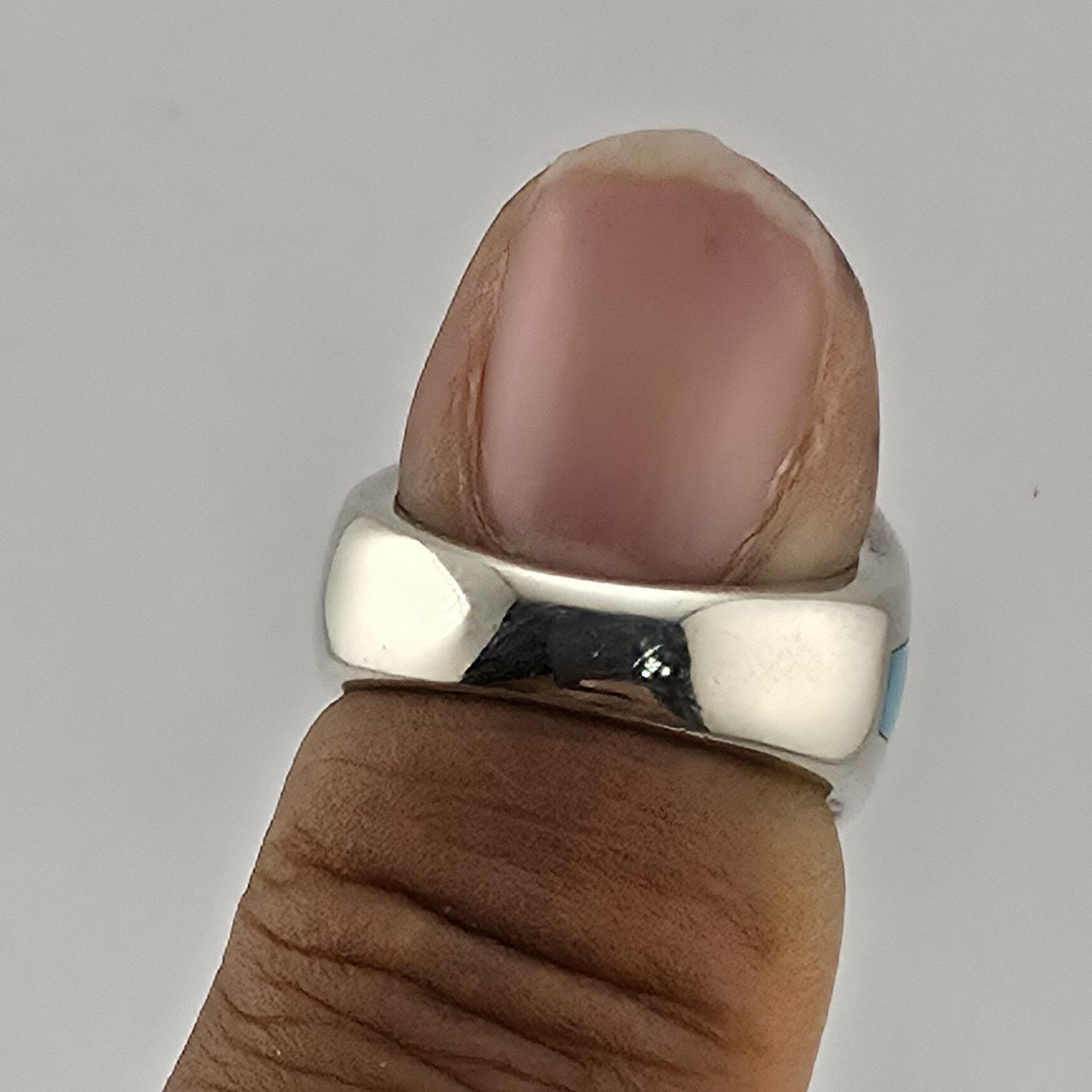 Other Sterling Silver Amethyst Turquoise Ring Size 4.5 Southwest Size ONE SIZE - 5 Thumbnail