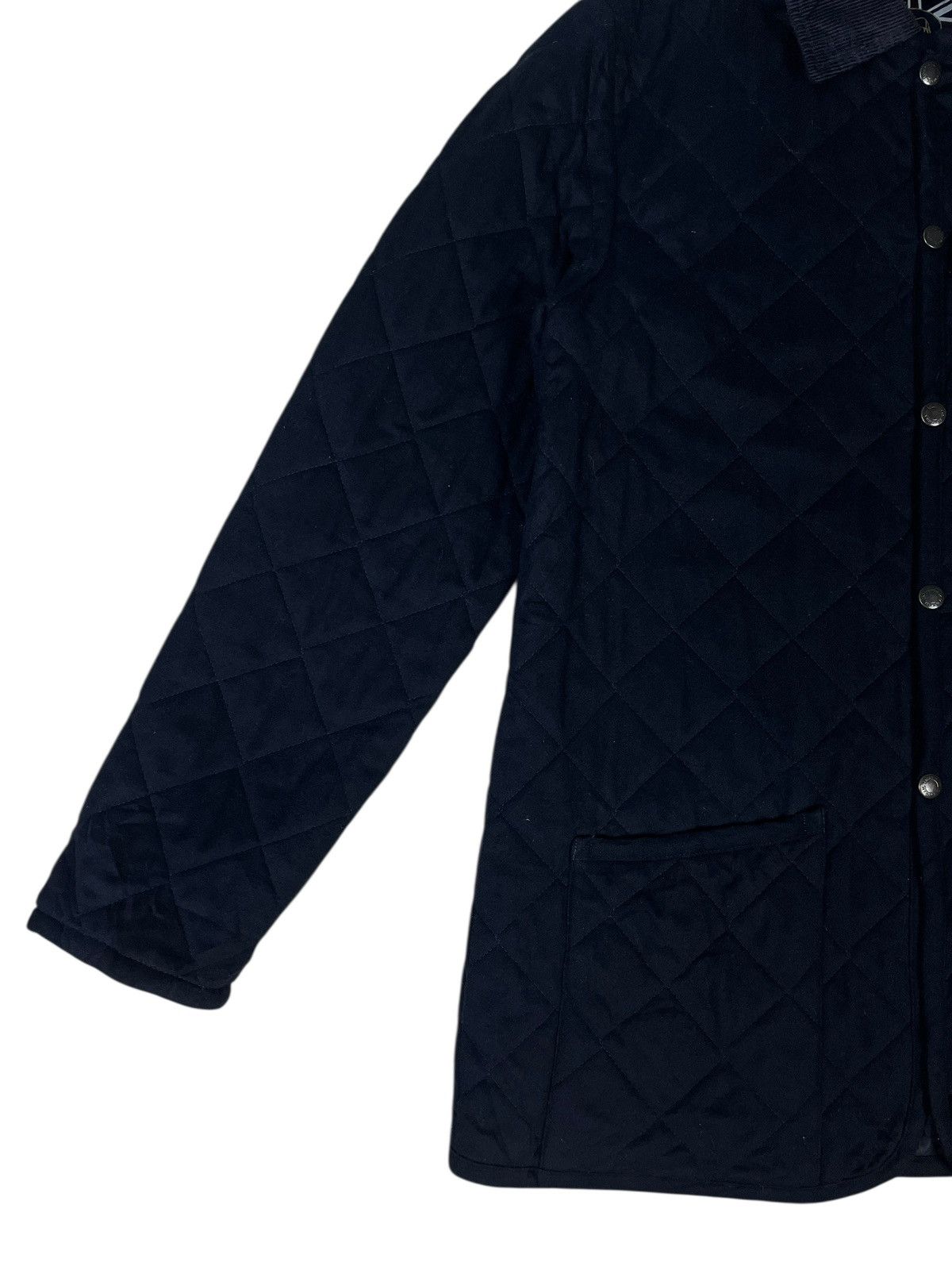 Lavenham Lavenham Wool Quilted Button Up Jacket Suffolk England Made Size US L / EU 52-54 / 3 - 4 Thumbnail