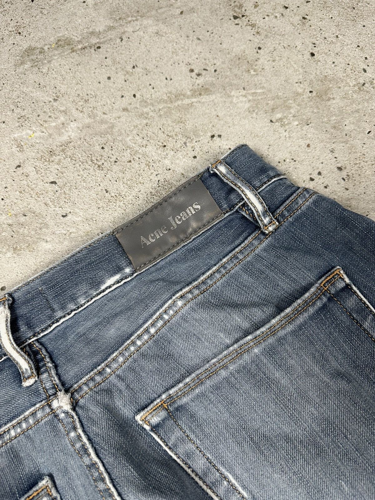 Acne Studios × Vintage Vintage Acne Studios Mod New Shaved Distressed Denim Jeans Size US 34 / EU 50 - 17 Thumbnail