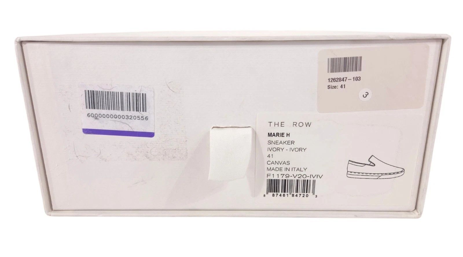 The Row The Row Marie H Slip On Sneakers US 11 EU 41 Womens Ivory C Size US 11 / IT 41 - 13 Thumbnail