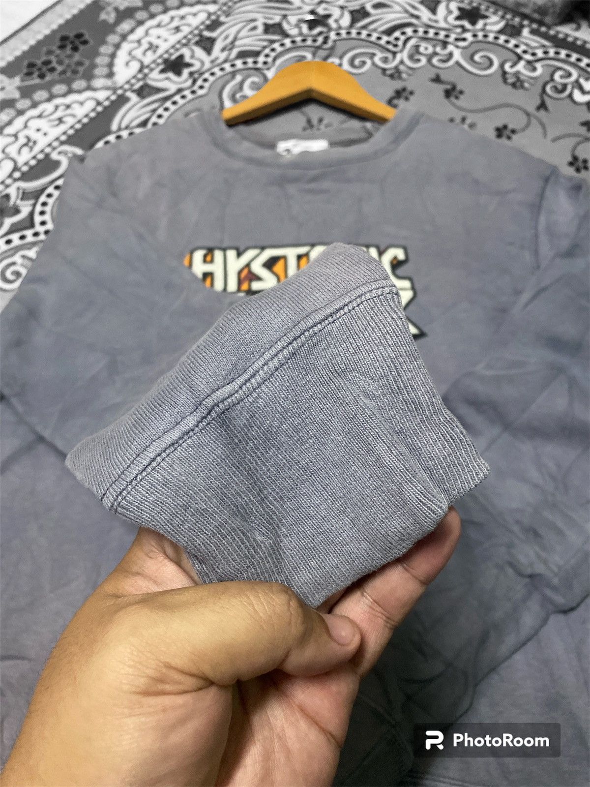 Hysteric Glamour × If Six Was Nine × Japanese Brand ‼️RARE‼️HYSTERIC GLAMOUR SPELLOUT VINTAGE SWEATSHIRT 🔥 Size US M / EU 48-50 / 2 - 7 Thumbnail