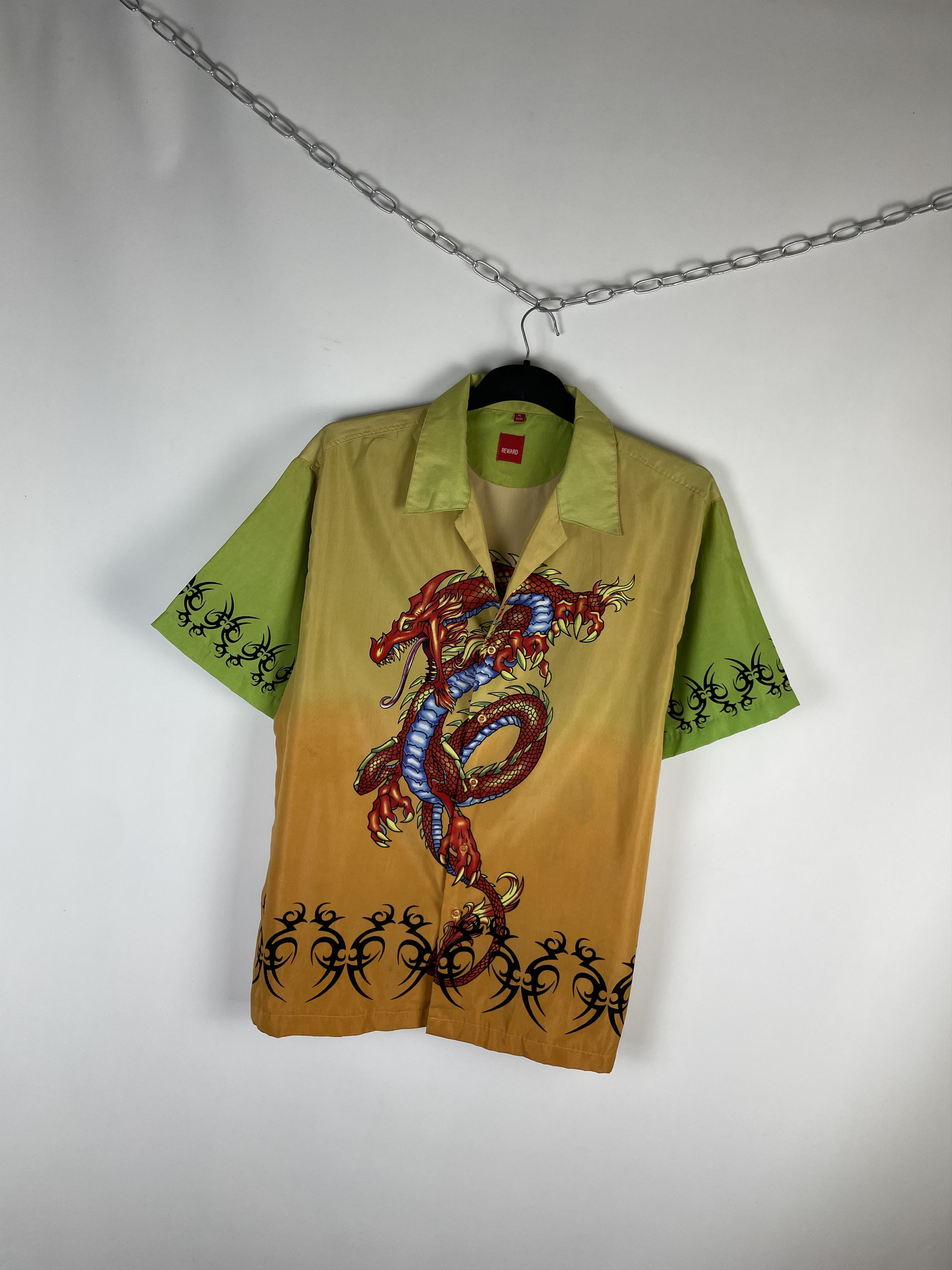 Vintage Vintage Crazy Aloha Hawaiian Shirt Size US XL / EU 56 / 4 - 2 Thumbnail