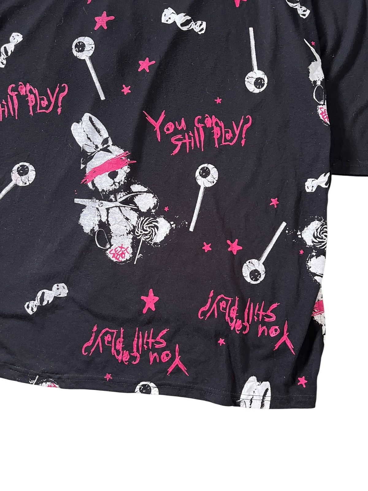 Sex Pot ReVeNGe Sex Pot Revenge ‘Killer Bunny” Oversized Long Chains Hoodie Size L / US 10 / IT 46 - 9 Thumbnail